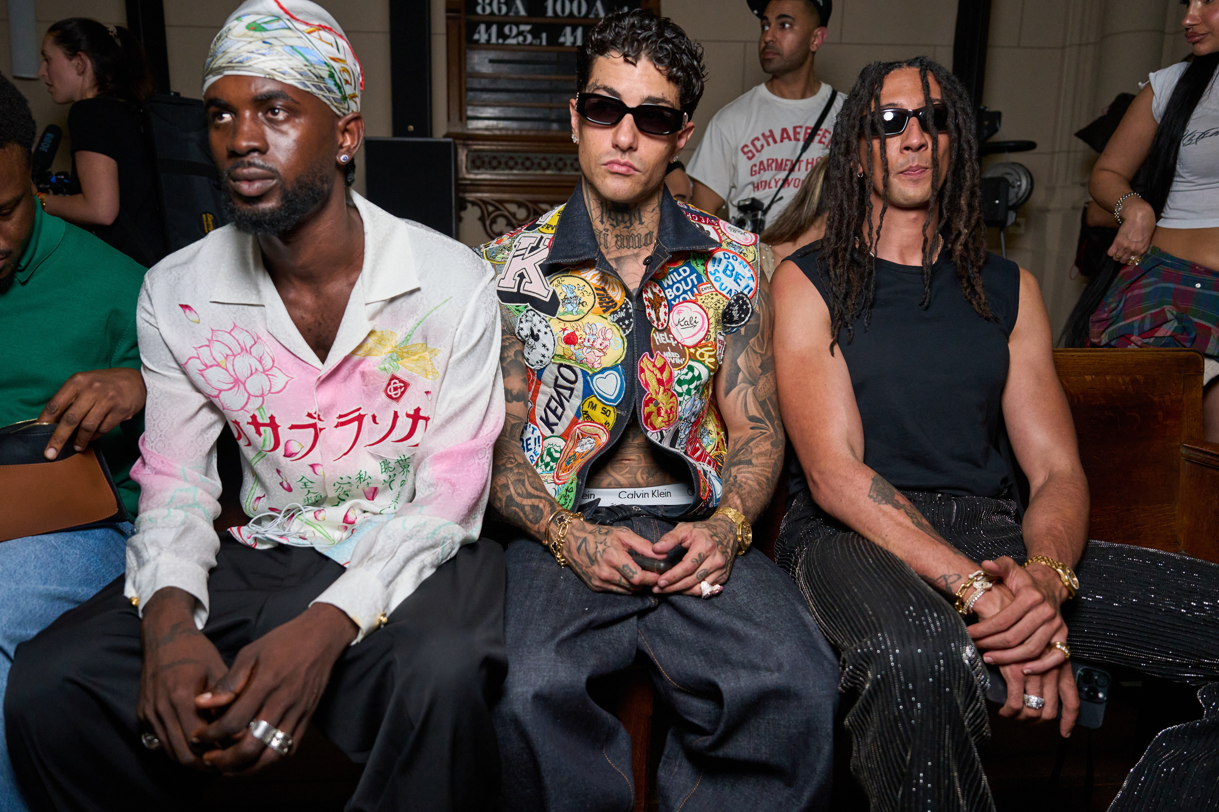 Awge Spring 2026 Men's Fashion Show Front Row