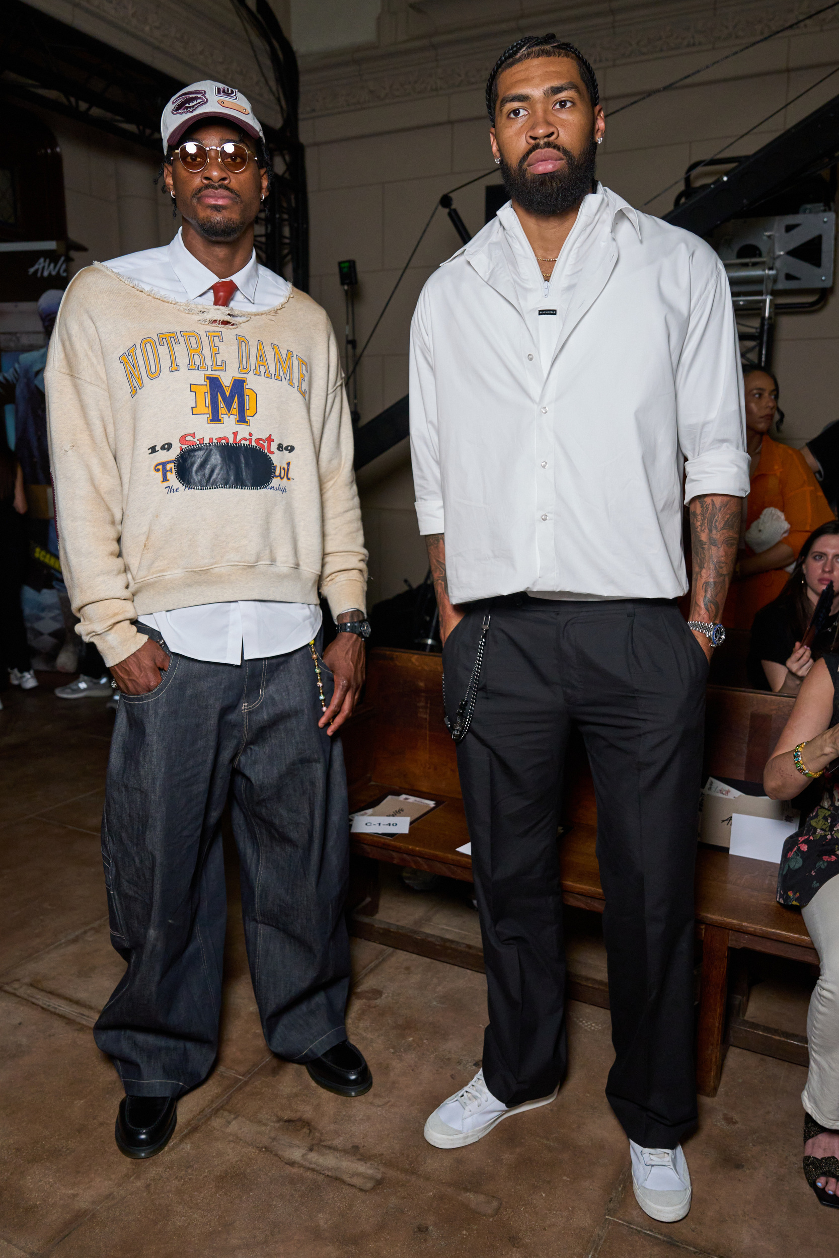 Awge Spring 2026 Men's Fashion Show Front Row