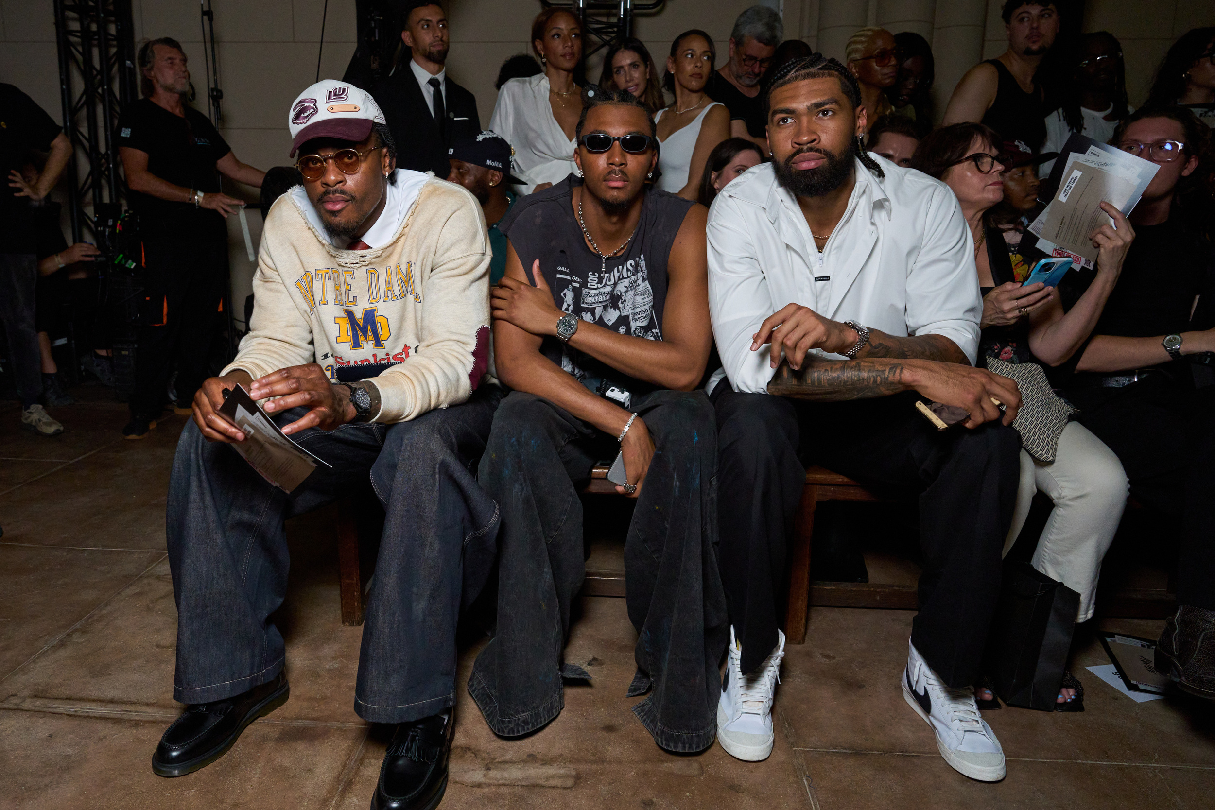 Awge Spring 2026 Men's Fashion Show Front Row