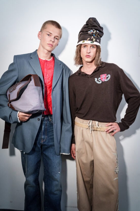 Bluemarble Spring 2026 Men's Fashion Show Backstage