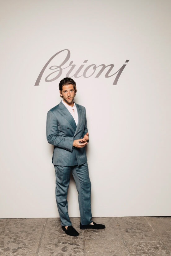 Brioni Cel Spring 2026 Men's Fashion Show Front Row