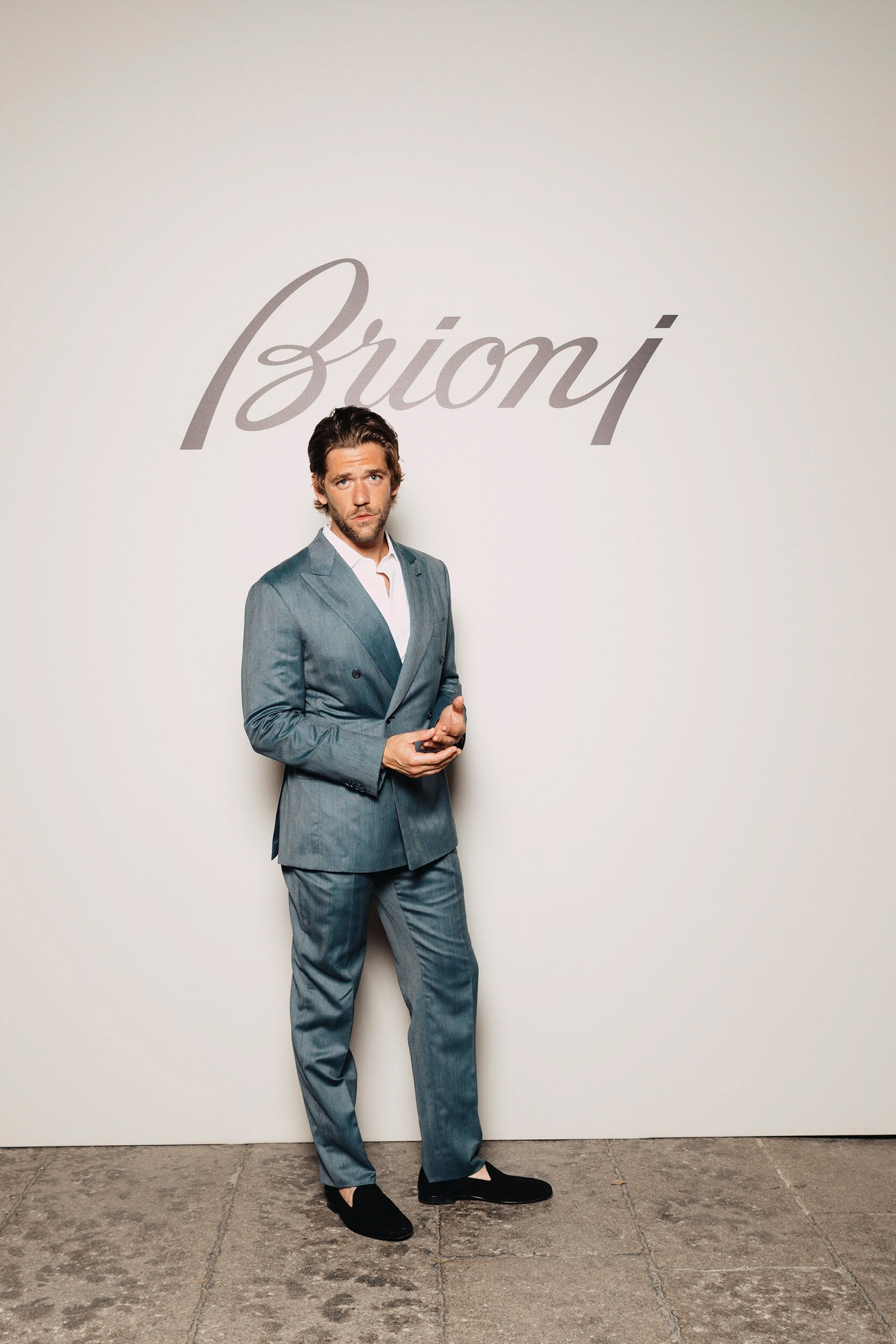 Brioni Cel Spring 2026 Men's Fashion Show Front Row