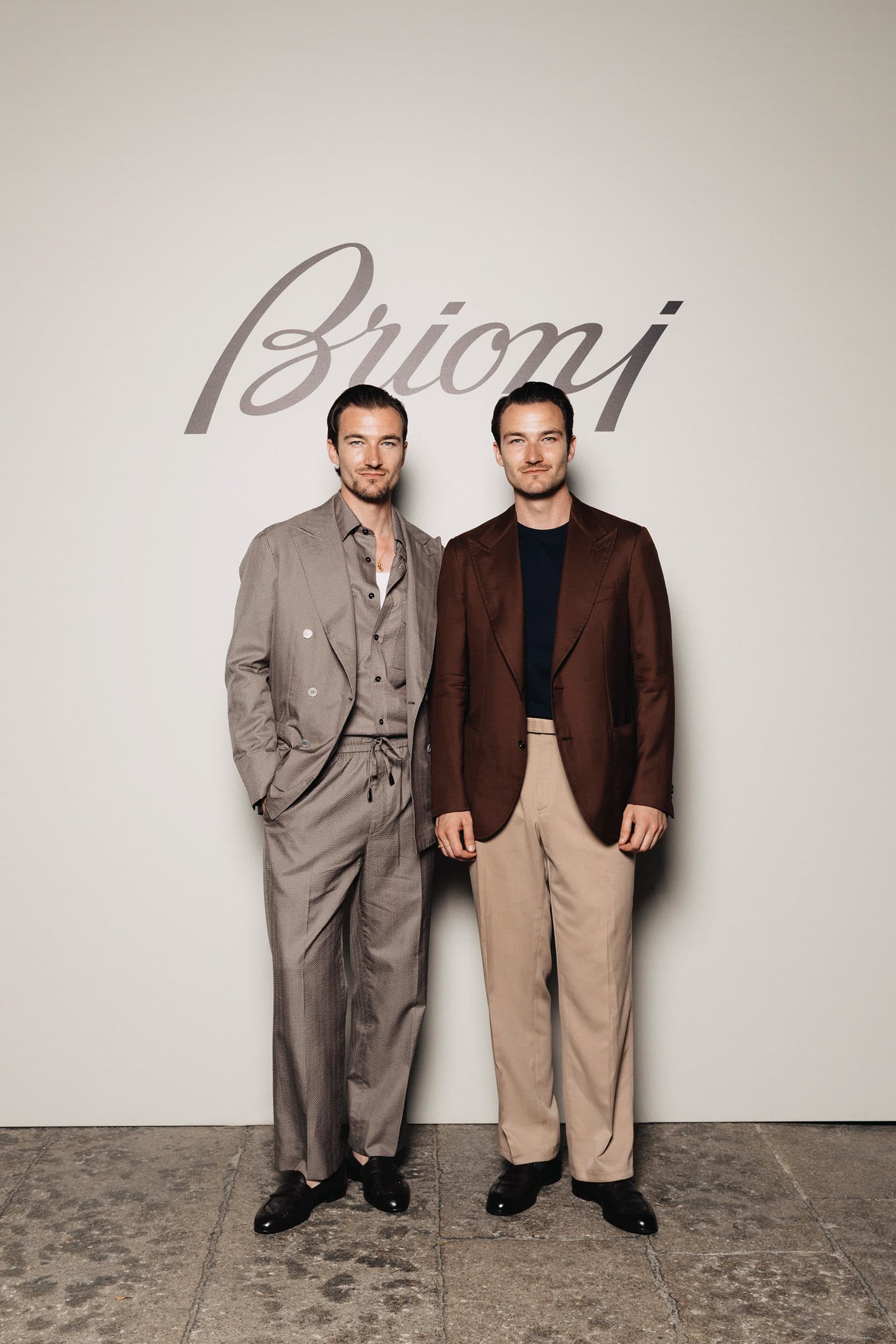 Brioni Cel Spring 2026 Men's Fashion Show Front Row