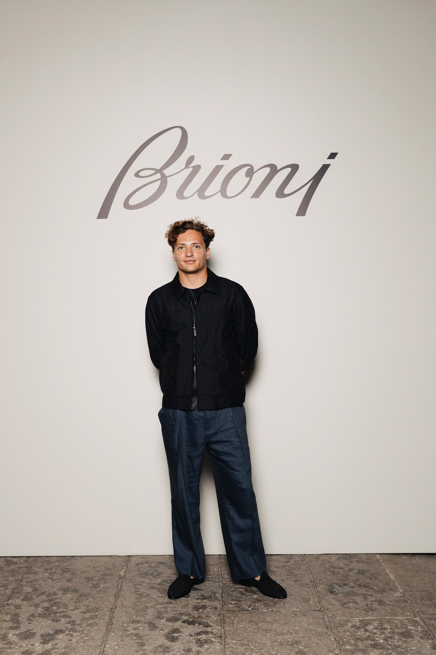 Brioni Cel Spring 2026 Men's Fashion Show Front Row