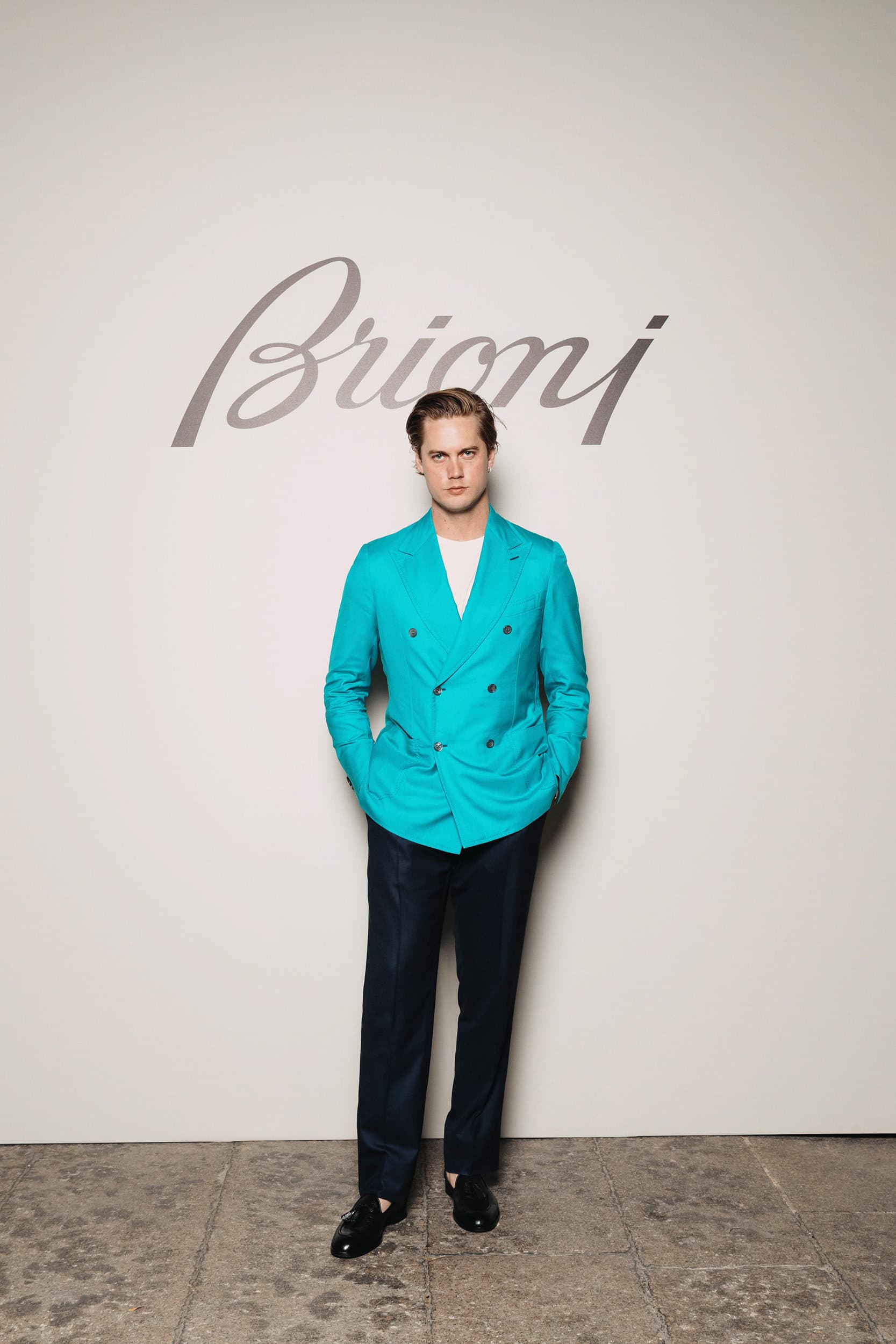 Brioni Cel Spring 2026 Men's Fashion Show Front Row