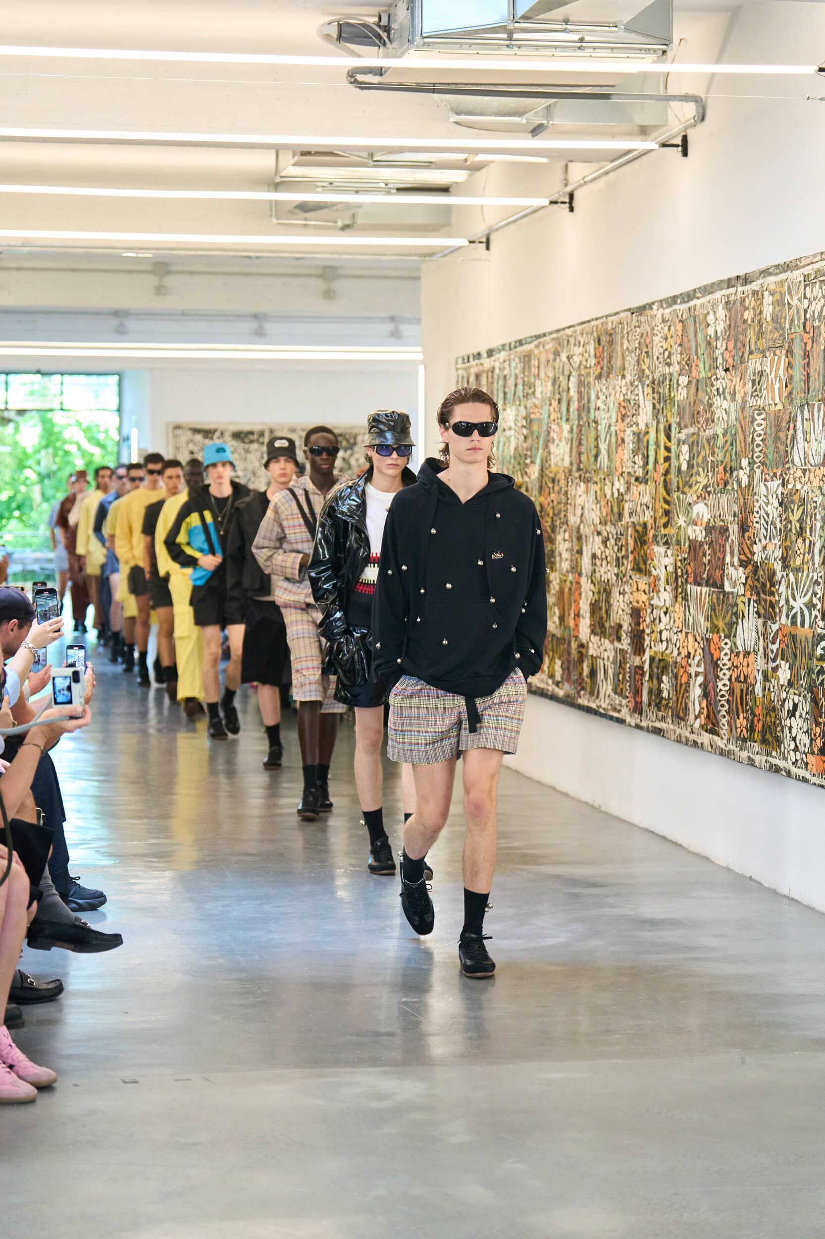 David Catalan Spring 2026 Men's Fashion Show Atmosphere