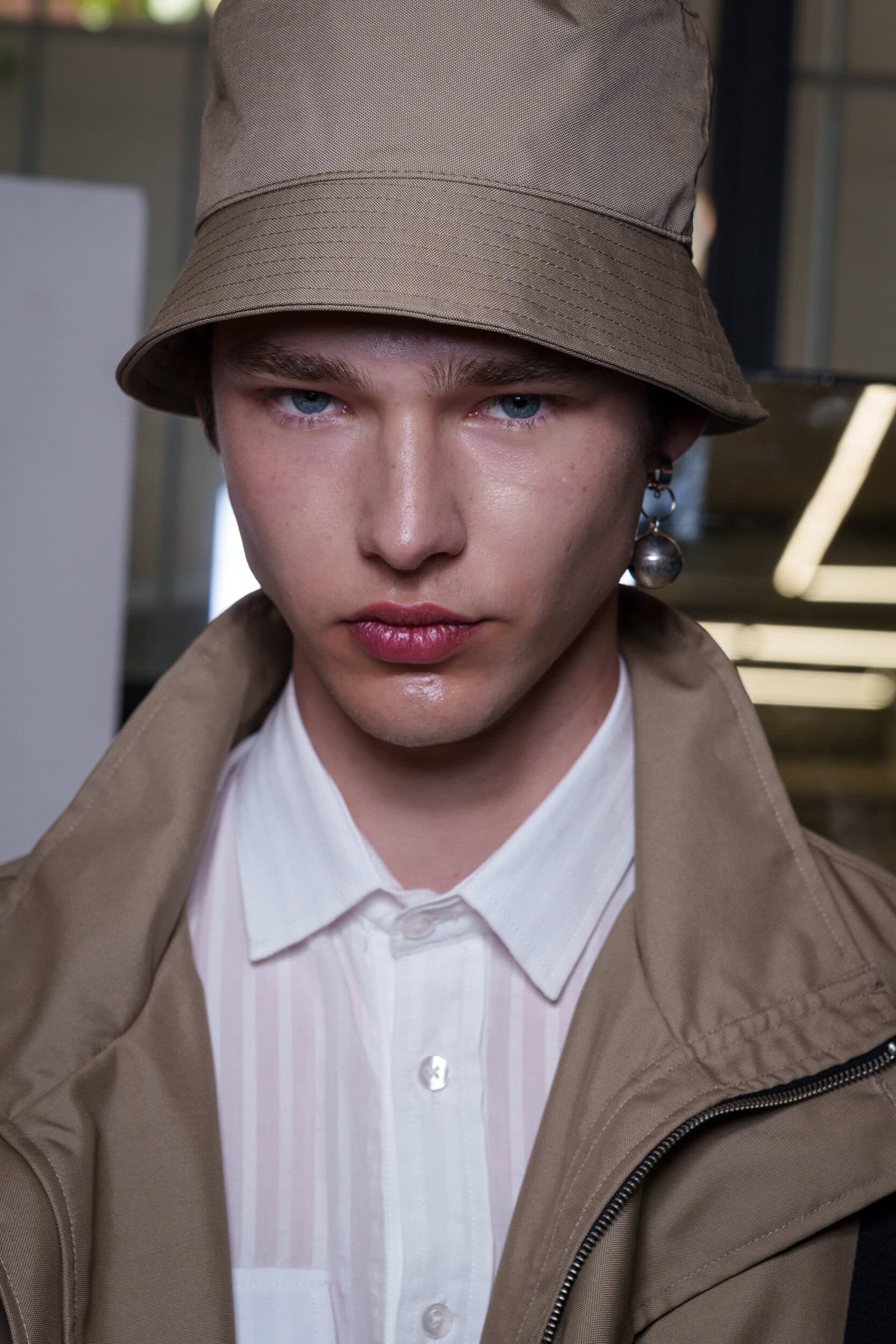 David Catalan Spring 2026 Men's Fashion Show Backstage