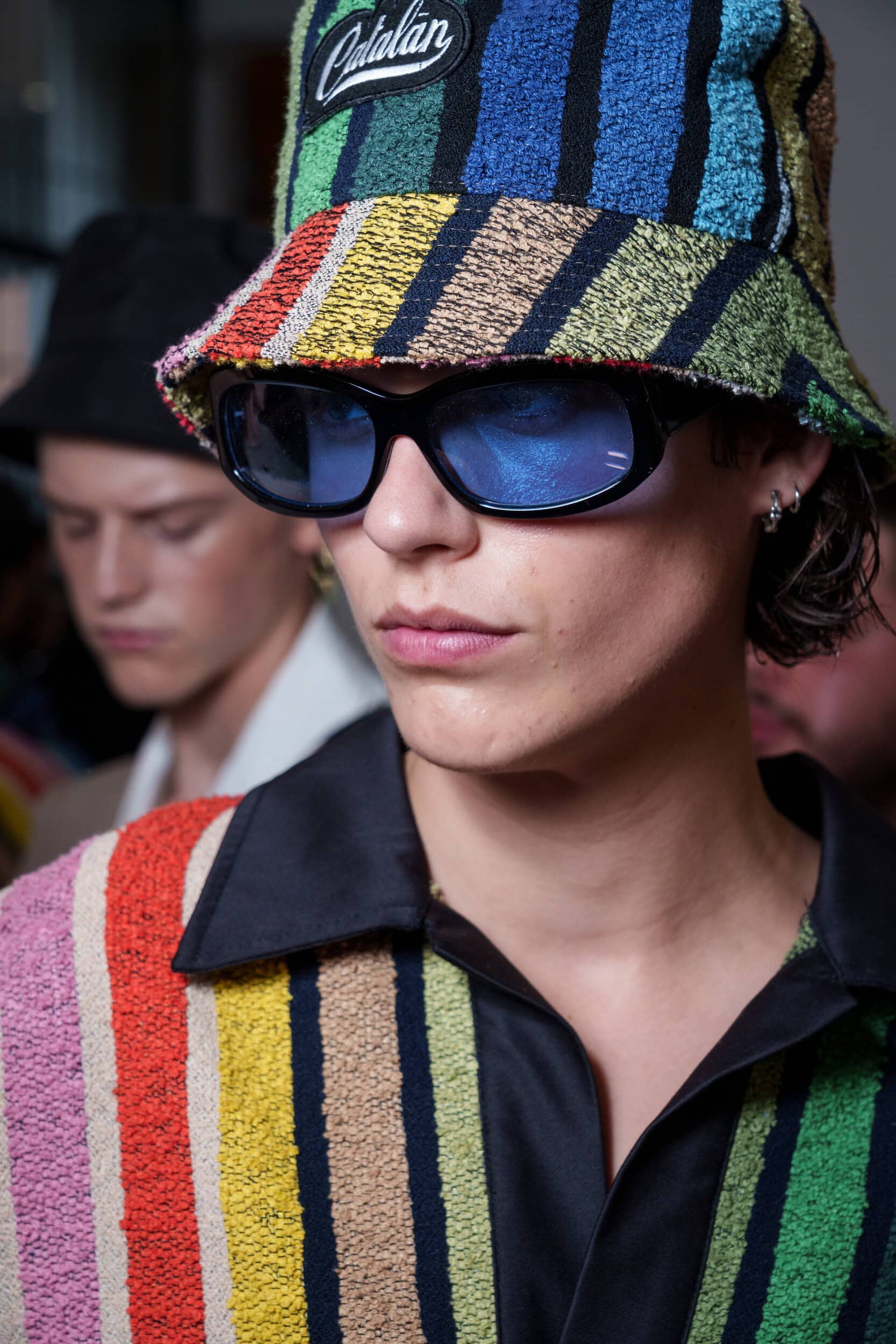 David Catalan Spring 2026 Men's Fashion Show Backstage