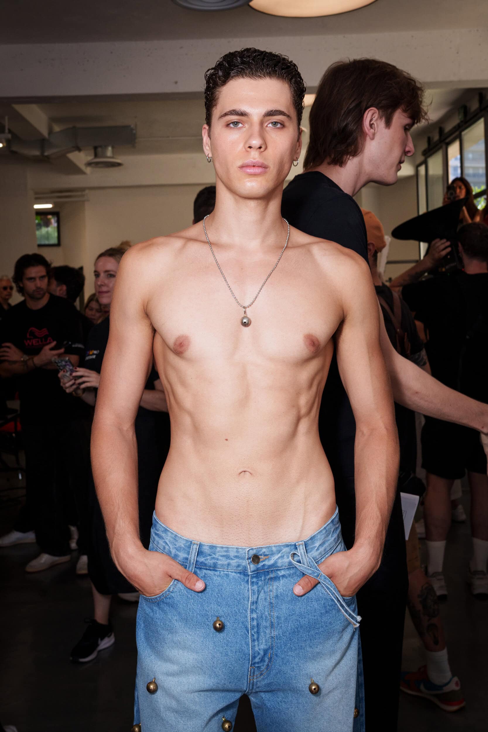 David Catalan Spring 2026 Men's Fashion Show Backstage