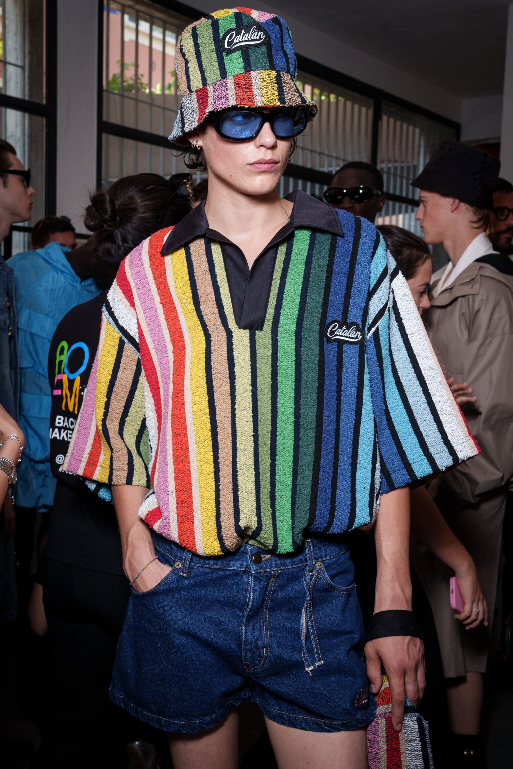 David Catalan Spring 2026 Men's Fashion Show Backstage