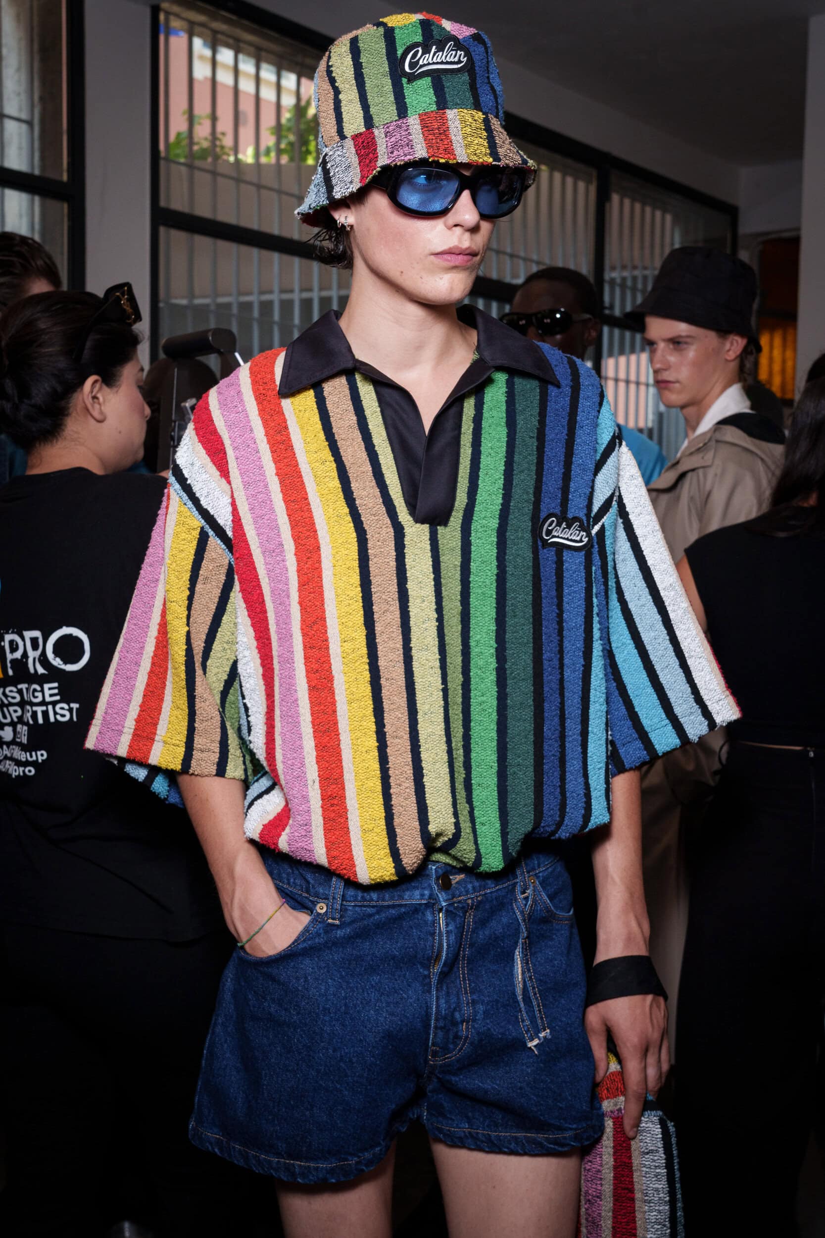 David Catalan Spring 2026 Men's Fashion Show Backstage