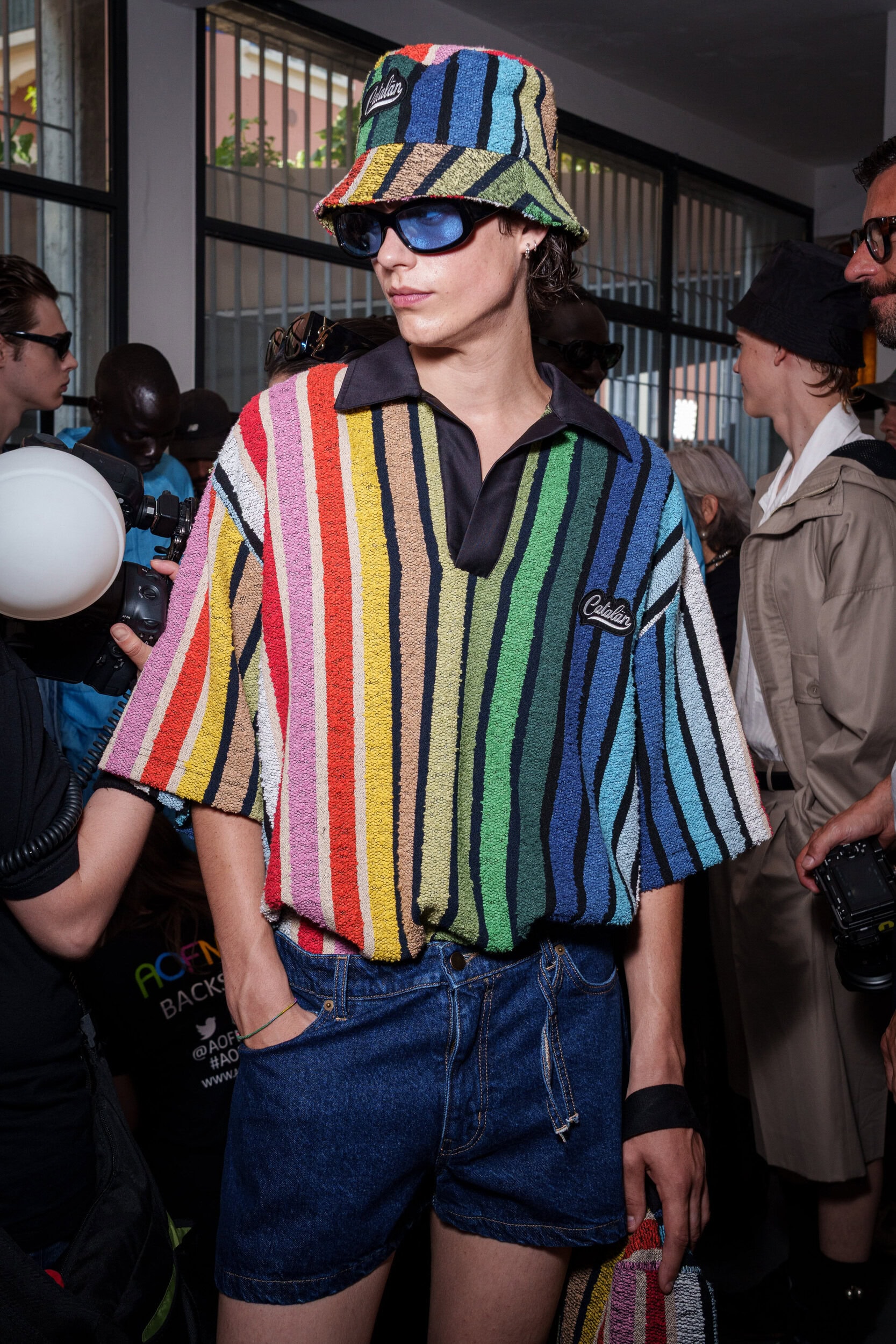 David Catalan Spring 2026 Men's Fashion Show Backstage