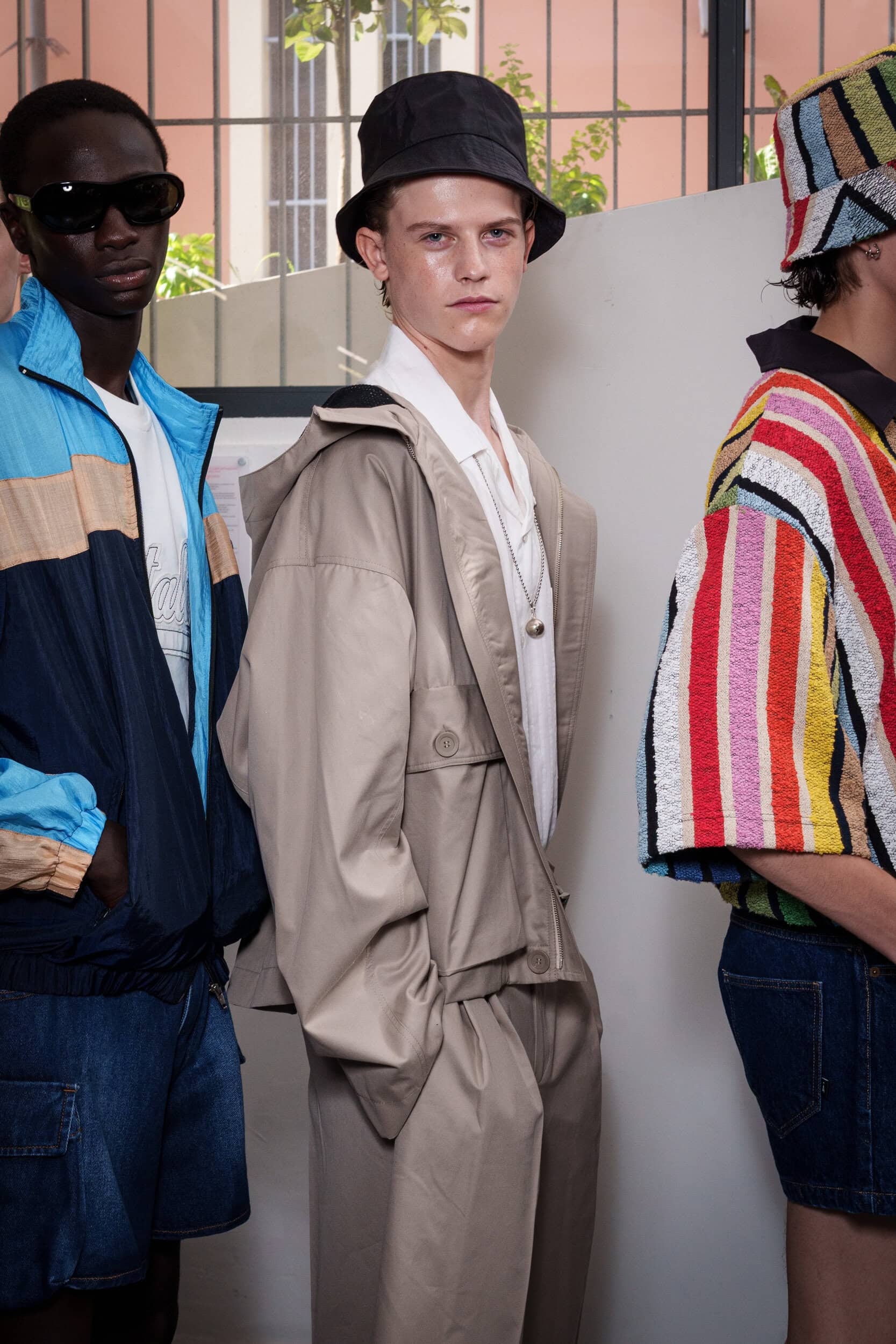 David Catalan Spring 2026 Men's Fashion Show Backstage