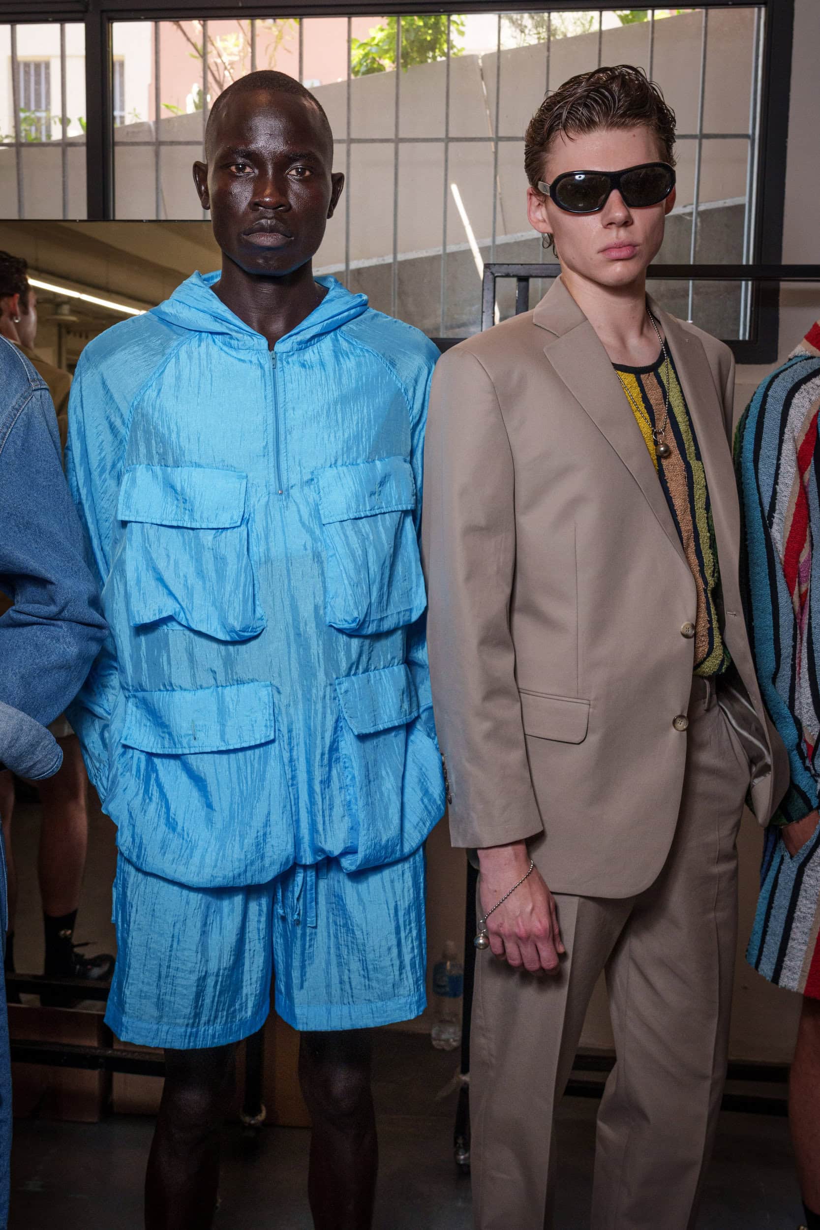 David Catalan Spring 2026 Men's Fashion Show Backstage