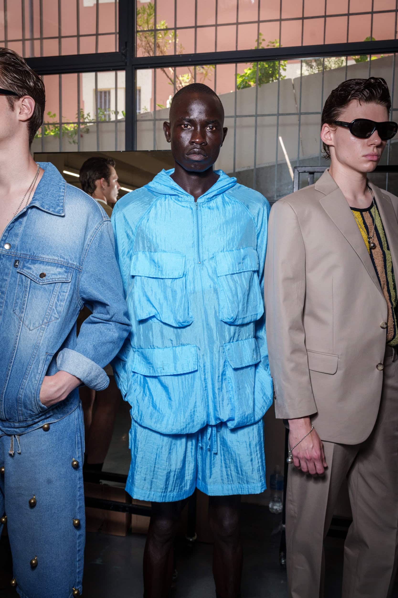 David Catalan Spring 2026 Men's Fashion Show Backstage