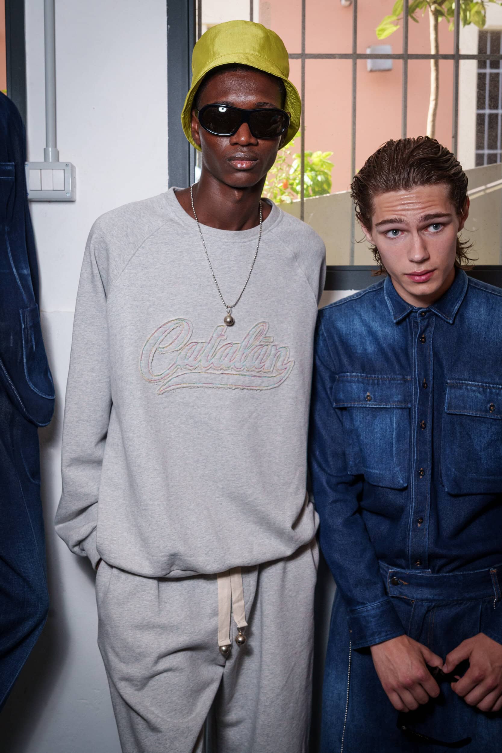 David Catalan Spring 2026 Men's Fashion Show Backstage