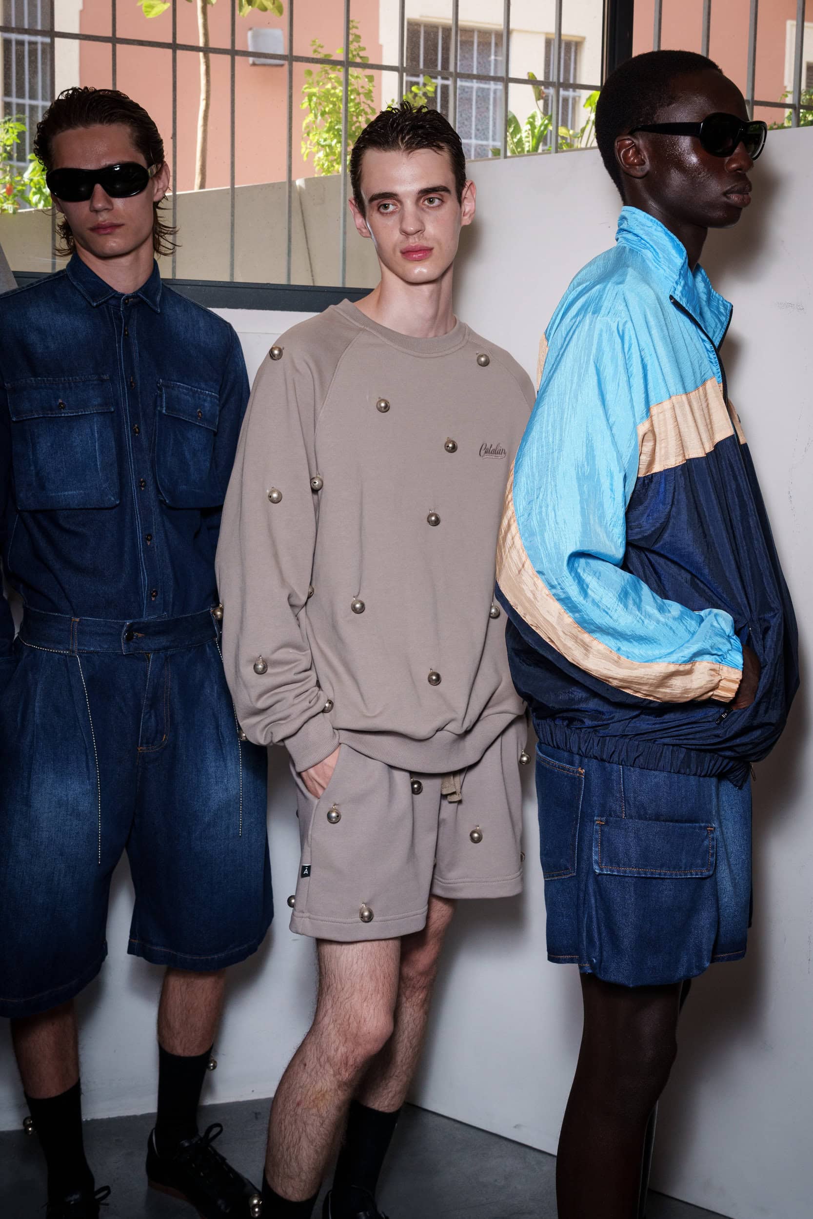 David Catalan Spring 2026 Men's Fashion Show Backstage