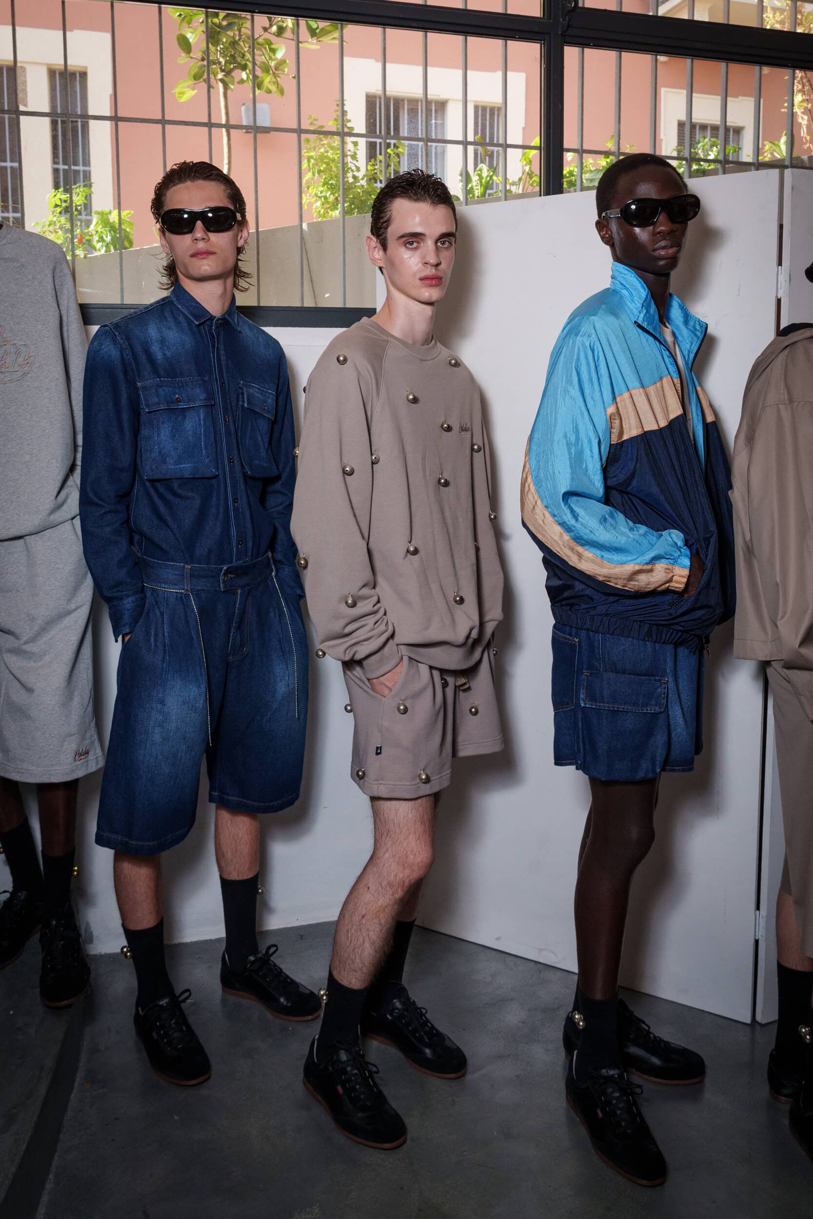 David Catalan Spring 2026 Men's Fashion Show Backstage