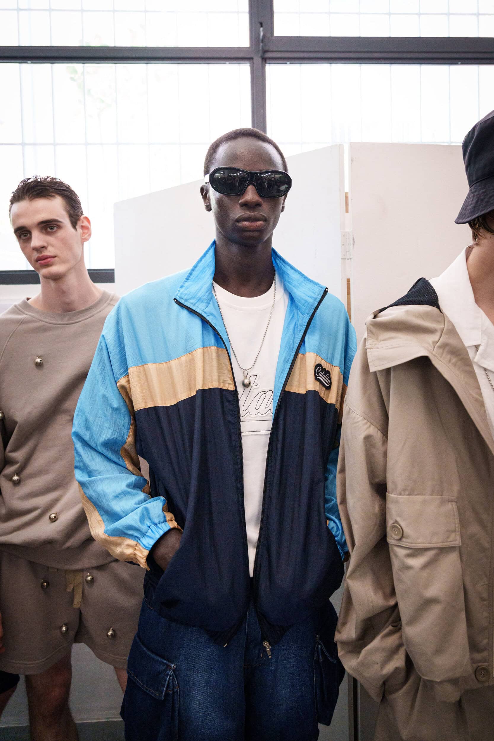 David Catalan Spring 2026 Men's Fashion Show Backstage