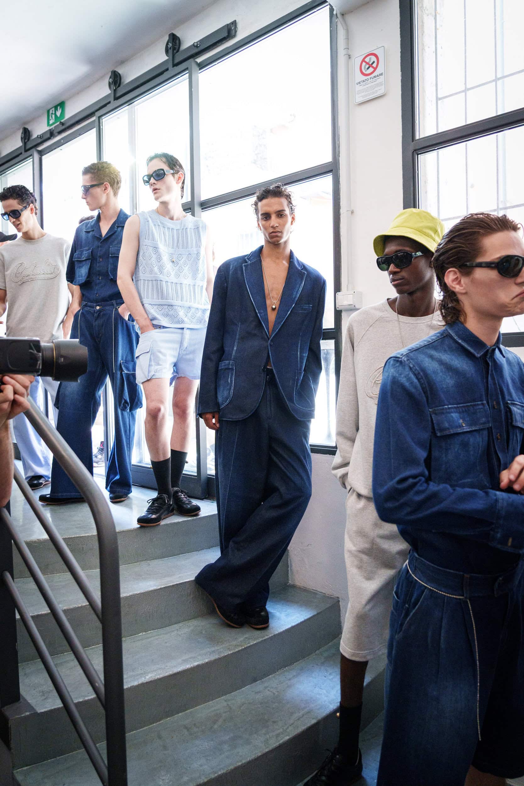 David Catalan Spring 2026 Men's Fashion Show Backstage