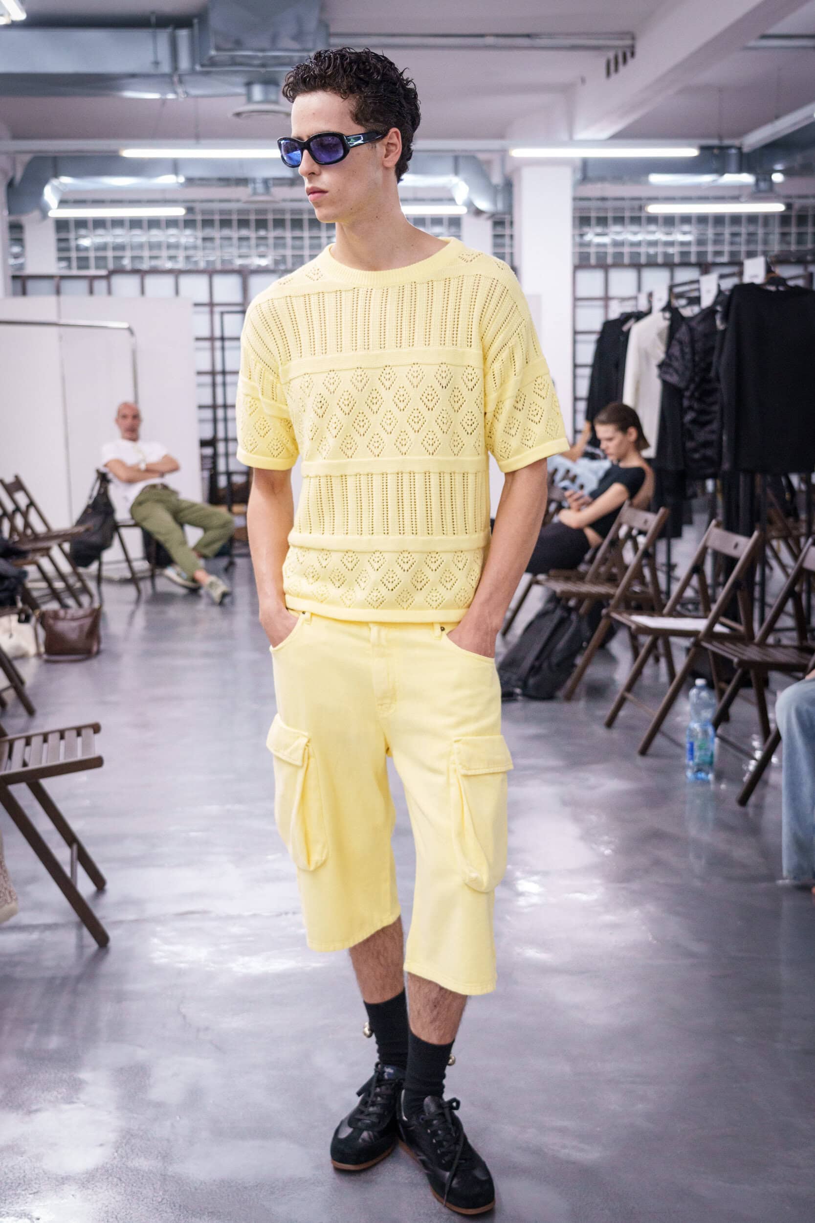 David Catalan Spring 2026 Men's Fashion Show Backstage
