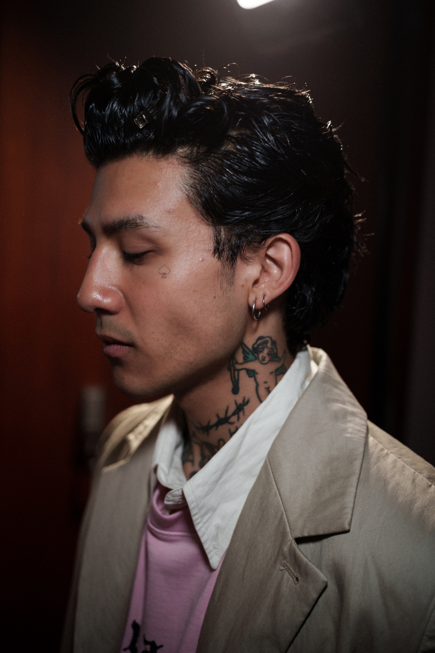 Willy Chavarria Spring 2026 Men's Fashion Show Backstage