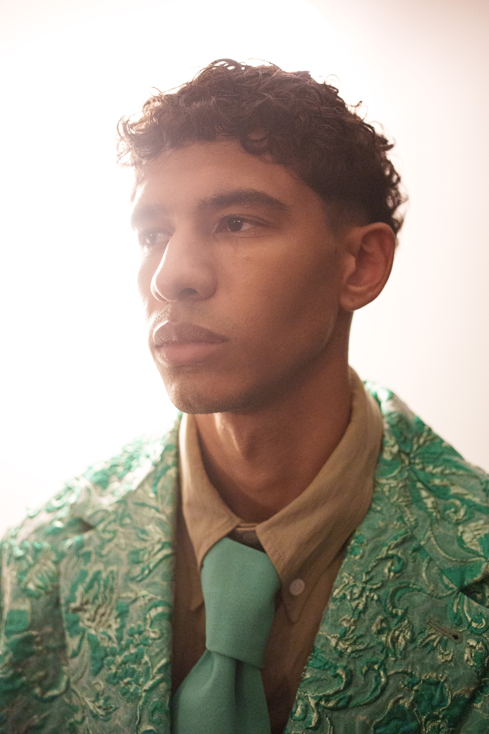 Willy Chavarria Spring 2026 Men's Fashion Show Backstage