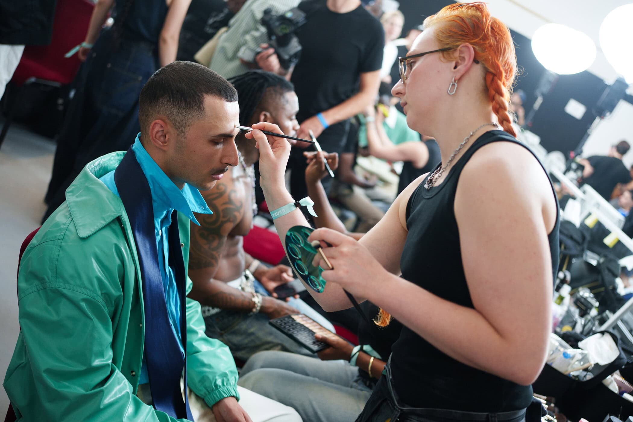 Willy Chavarria Spring 2026 Men's Fashion Show Backstage