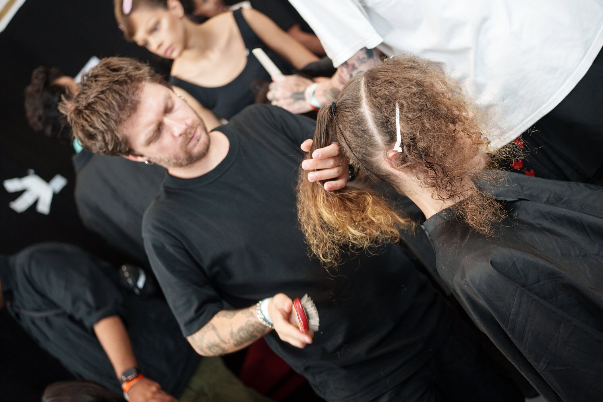 Willy Chavarria Spring 2026 Men's Fashion Show Backstage