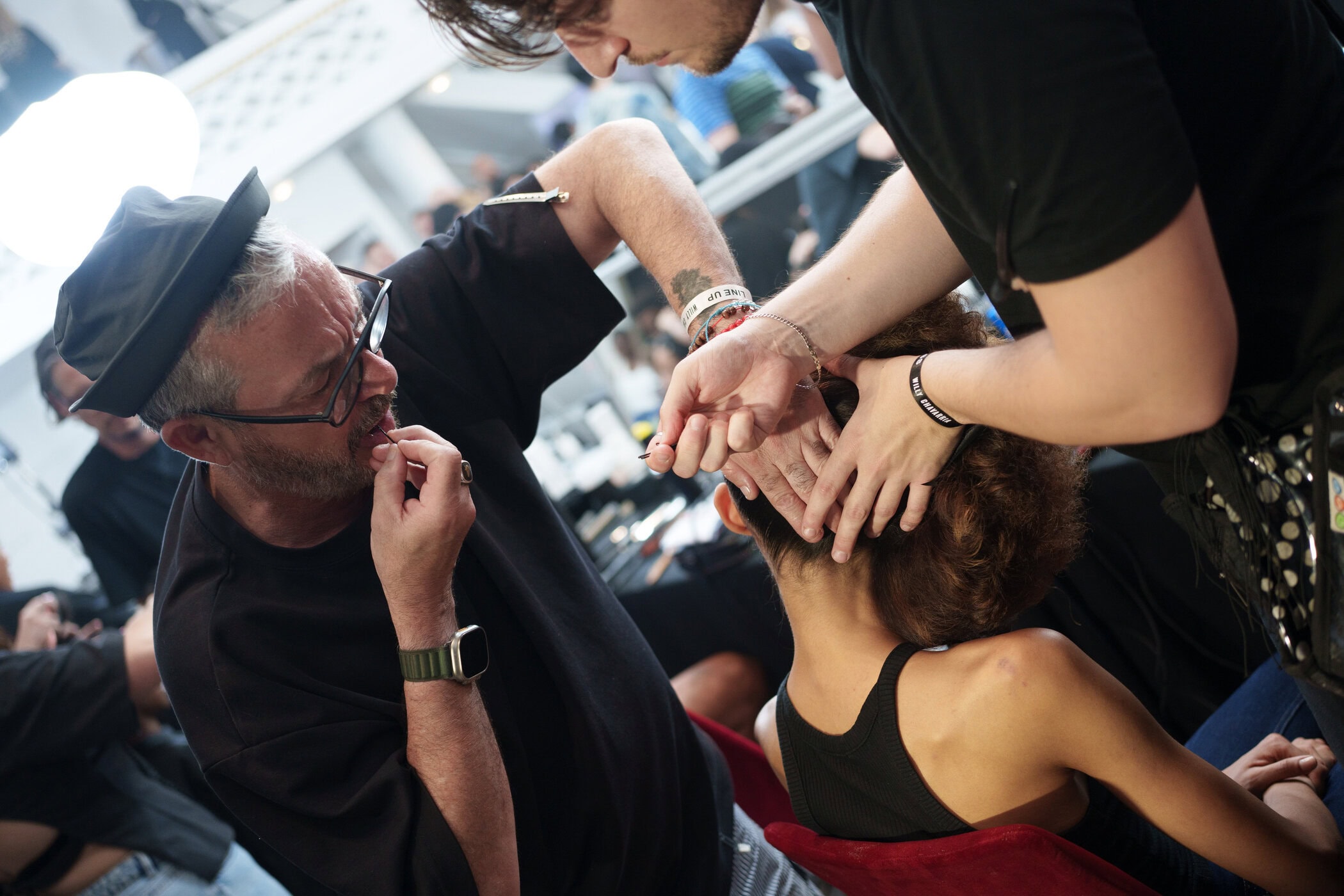 Willy Chavarria Spring 2026 Men's Fashion Show Backstage