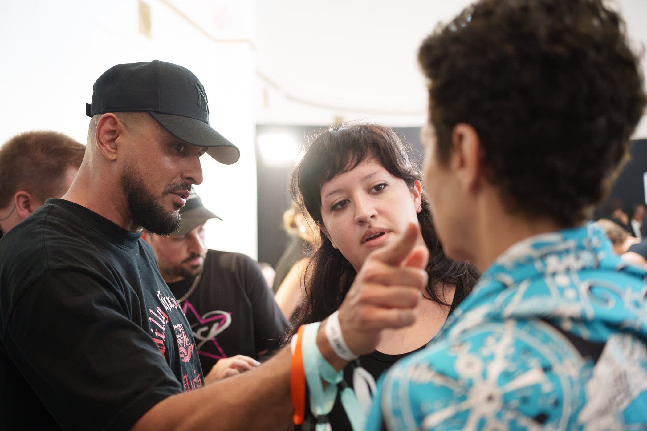 Willy Chavarria Spring 2026 Men's Fashion Show Backstage