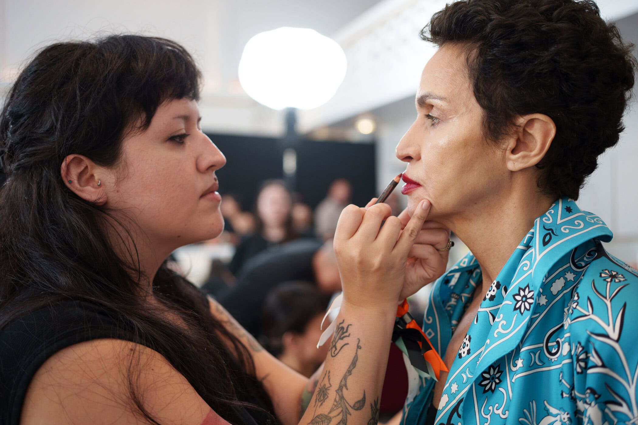 Willy Chavarria Spring 2026 Men's Fashion Show Backstage