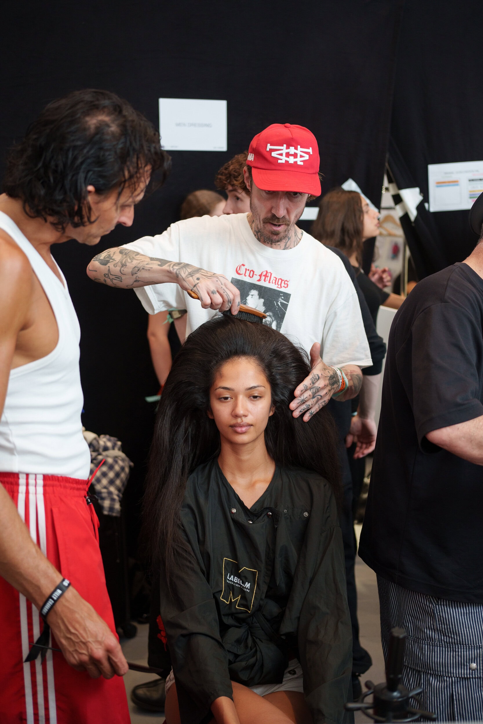 Willy Chavarria Spring 2026 Men's Fashion Show Backstage