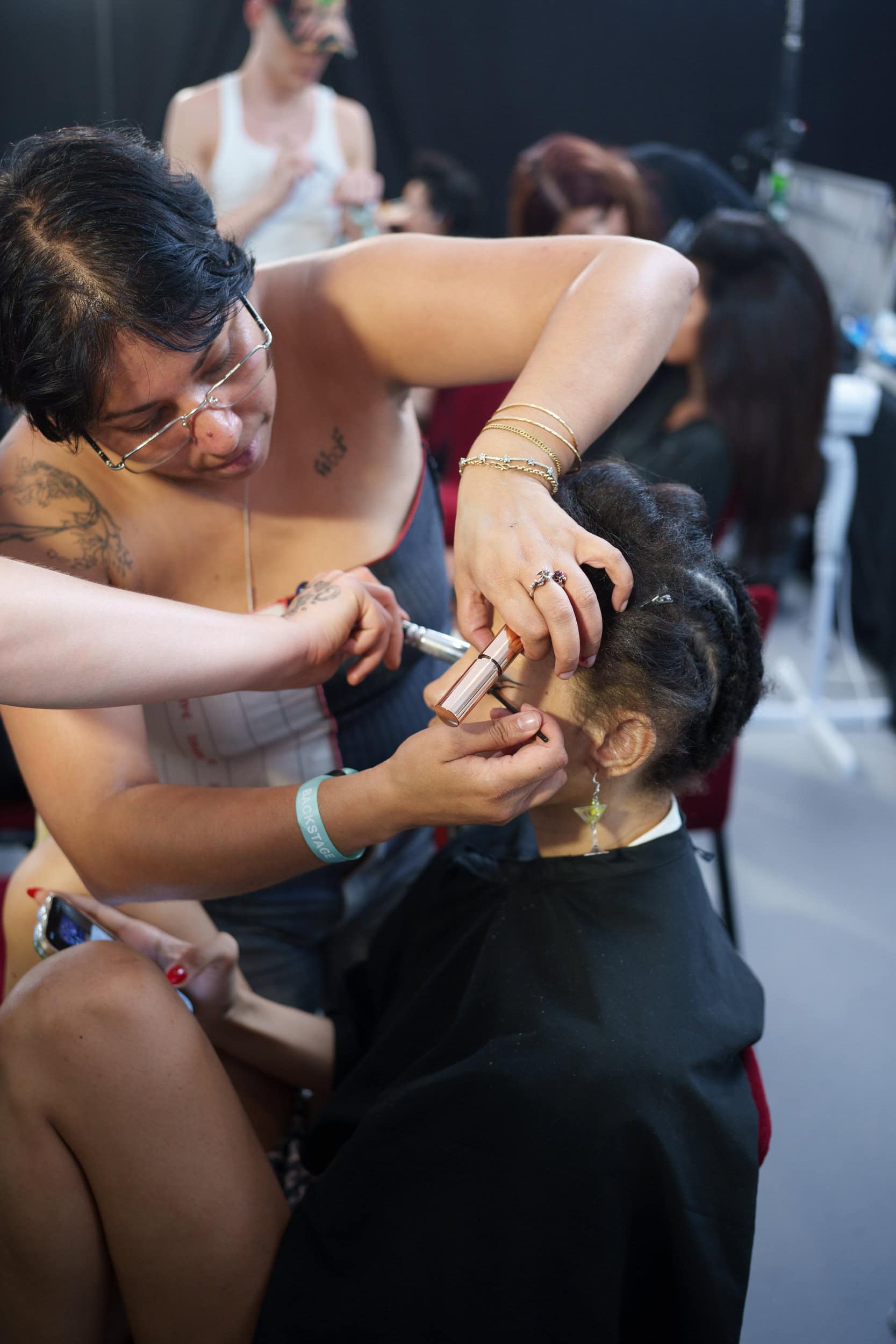 Willy Chavarria Spring 2026 Men's Fashion Show Backstage