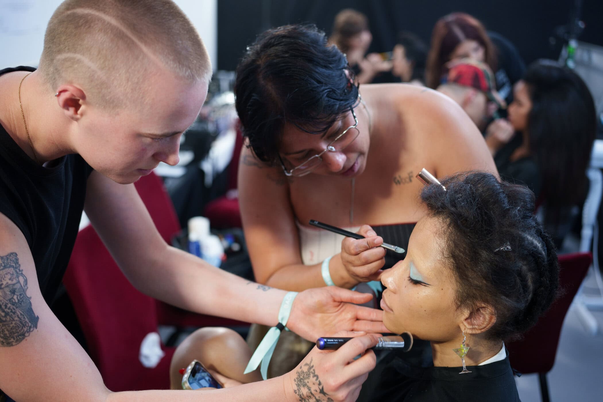 Willy Chavarria Spring 2026 Men's Fashion Show Backstage