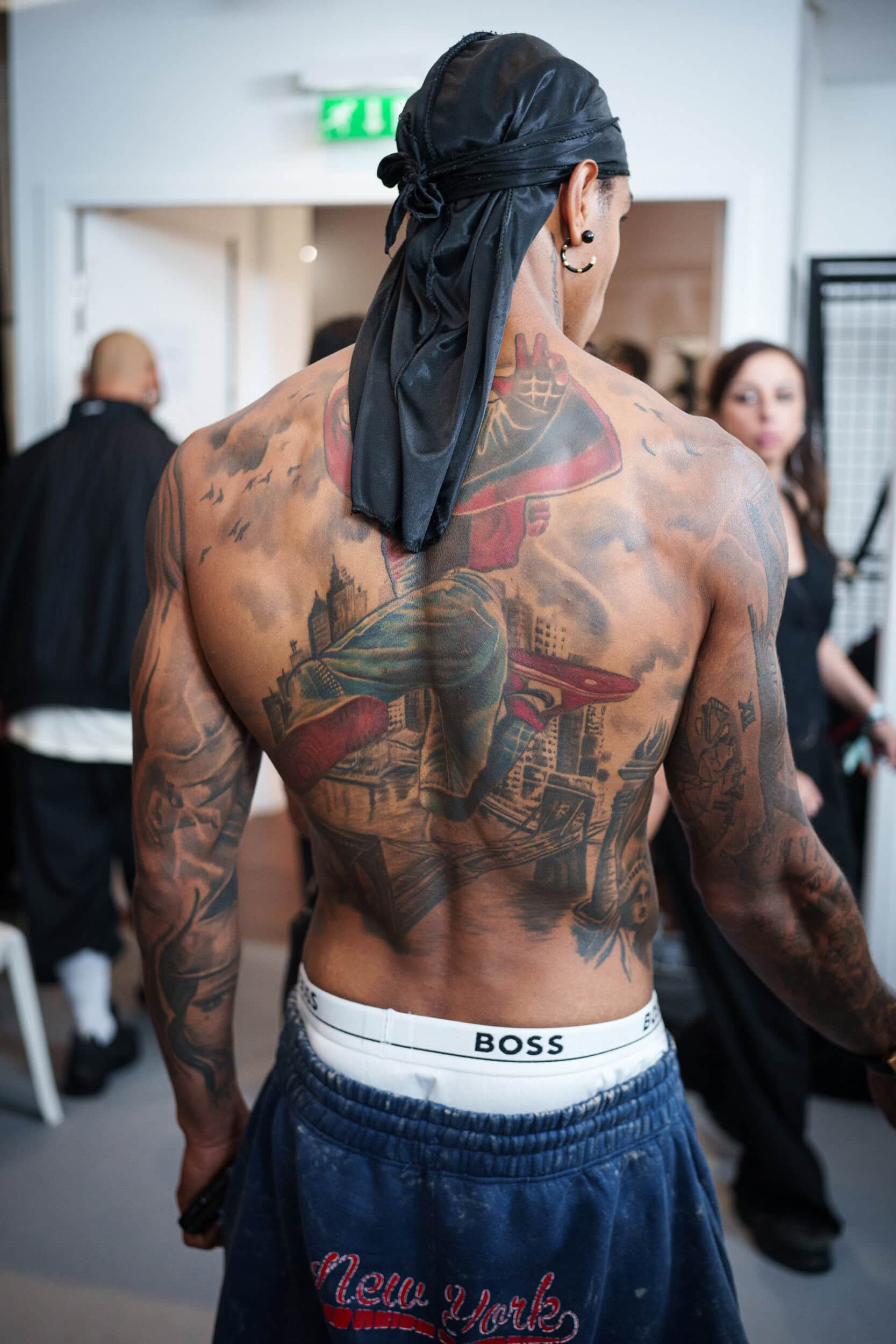 Willy Chavarria Spring 2026 Men's Fashion Show Backstage