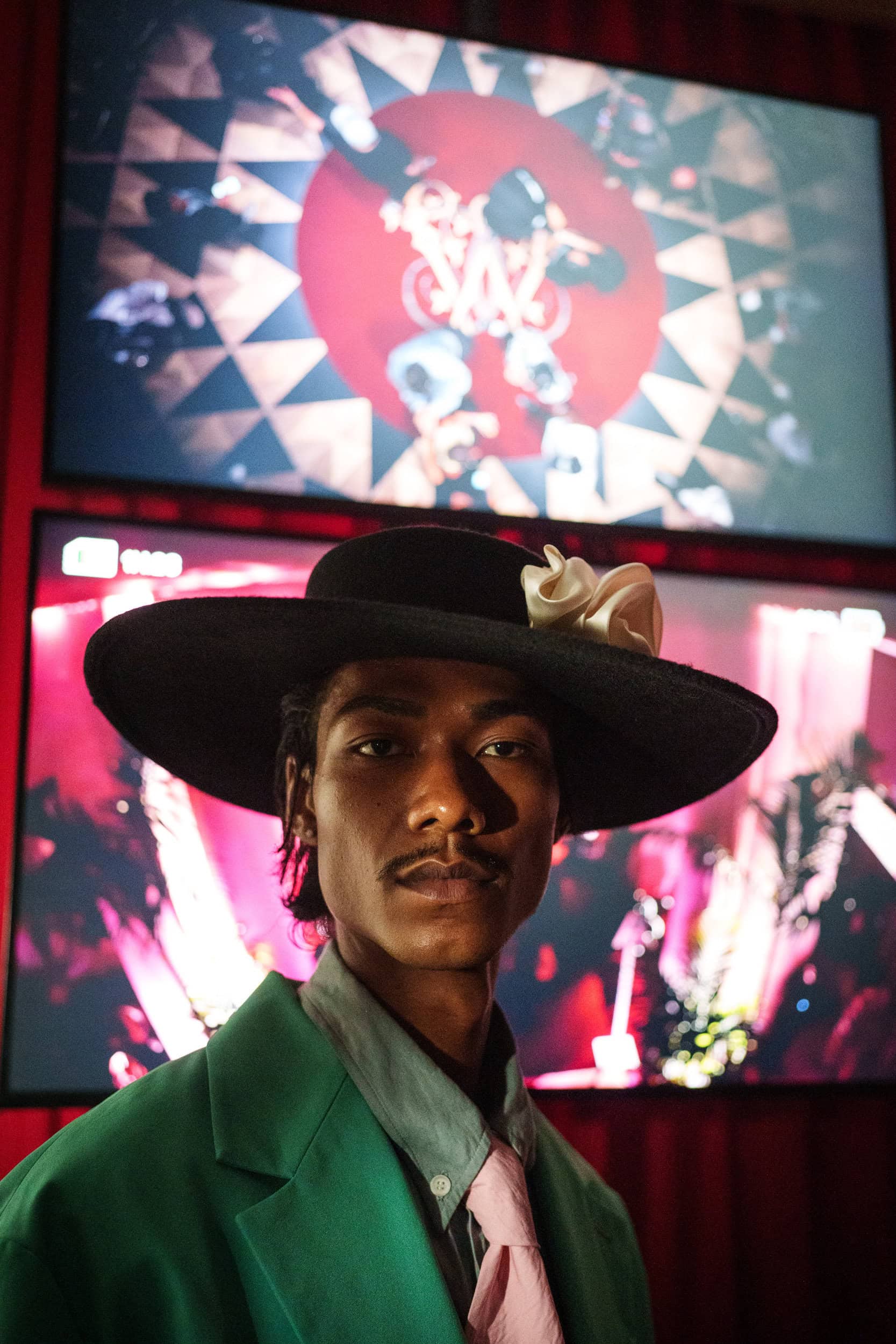 Willy Chavarria Spring 2026 Men's Fashion Show Backstage