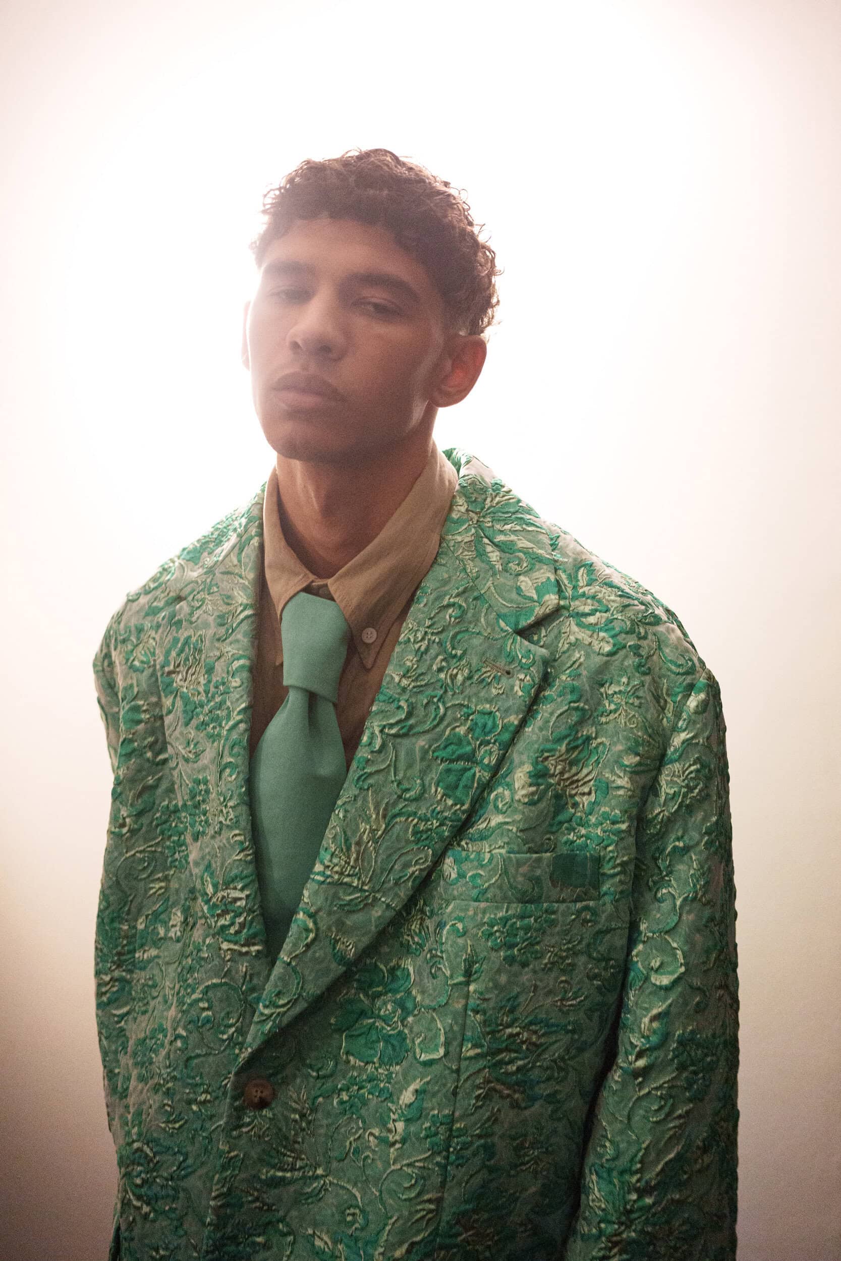 Willy Chavarria Spring 2026 Men's Fashion Show Backstage
