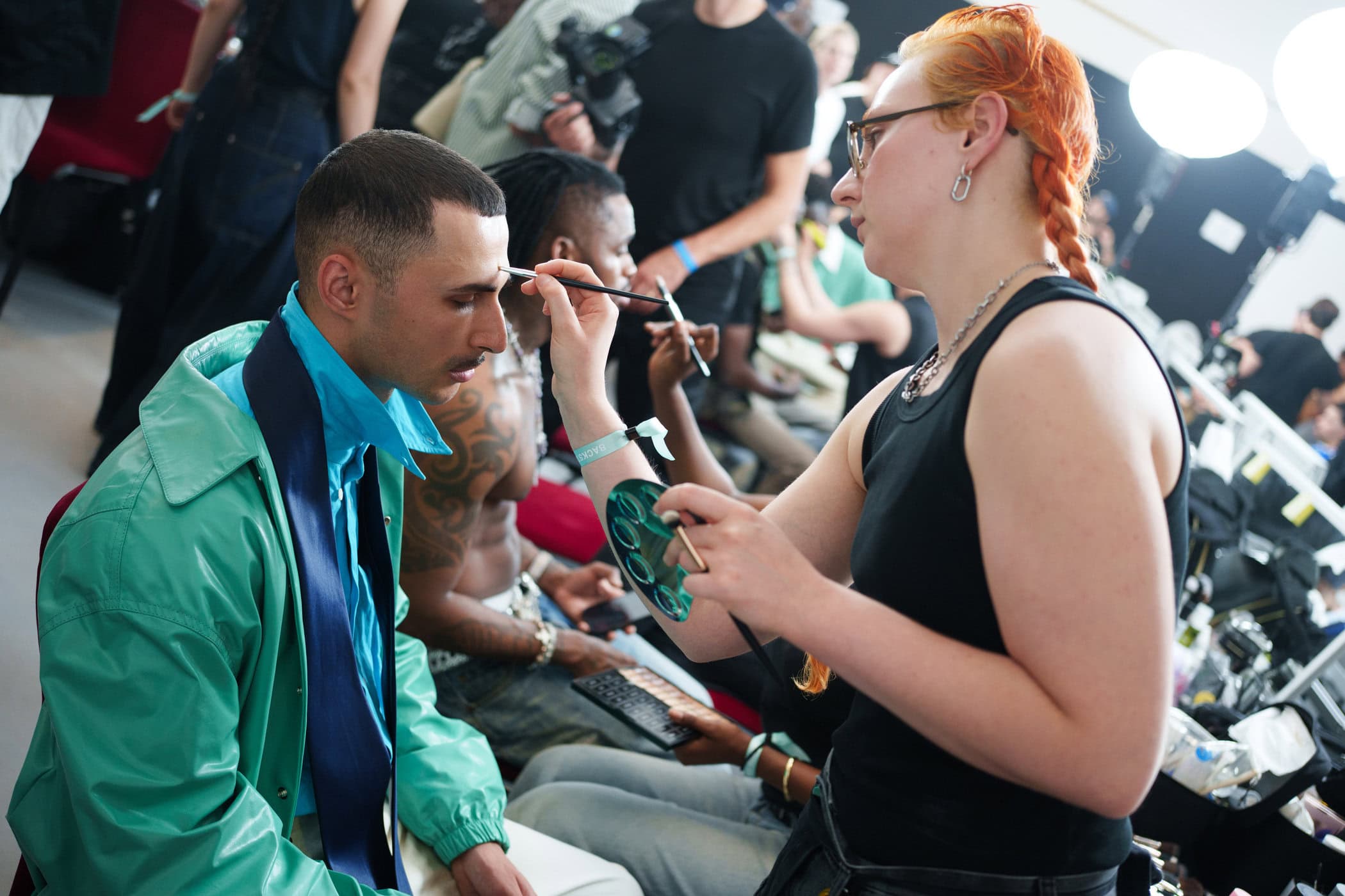 Willy Chavarria Spring 2026 Men's Fashion Show Backstage