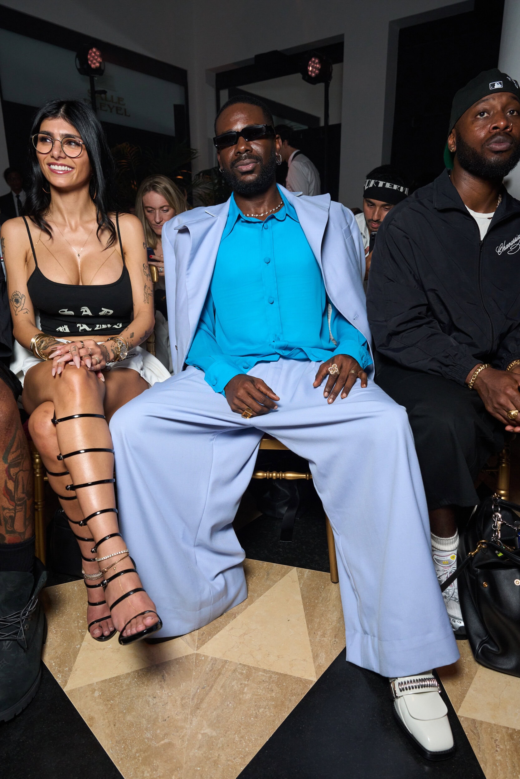 Willy Chavarria Spring 2026 Men's Fashion Show Front Row