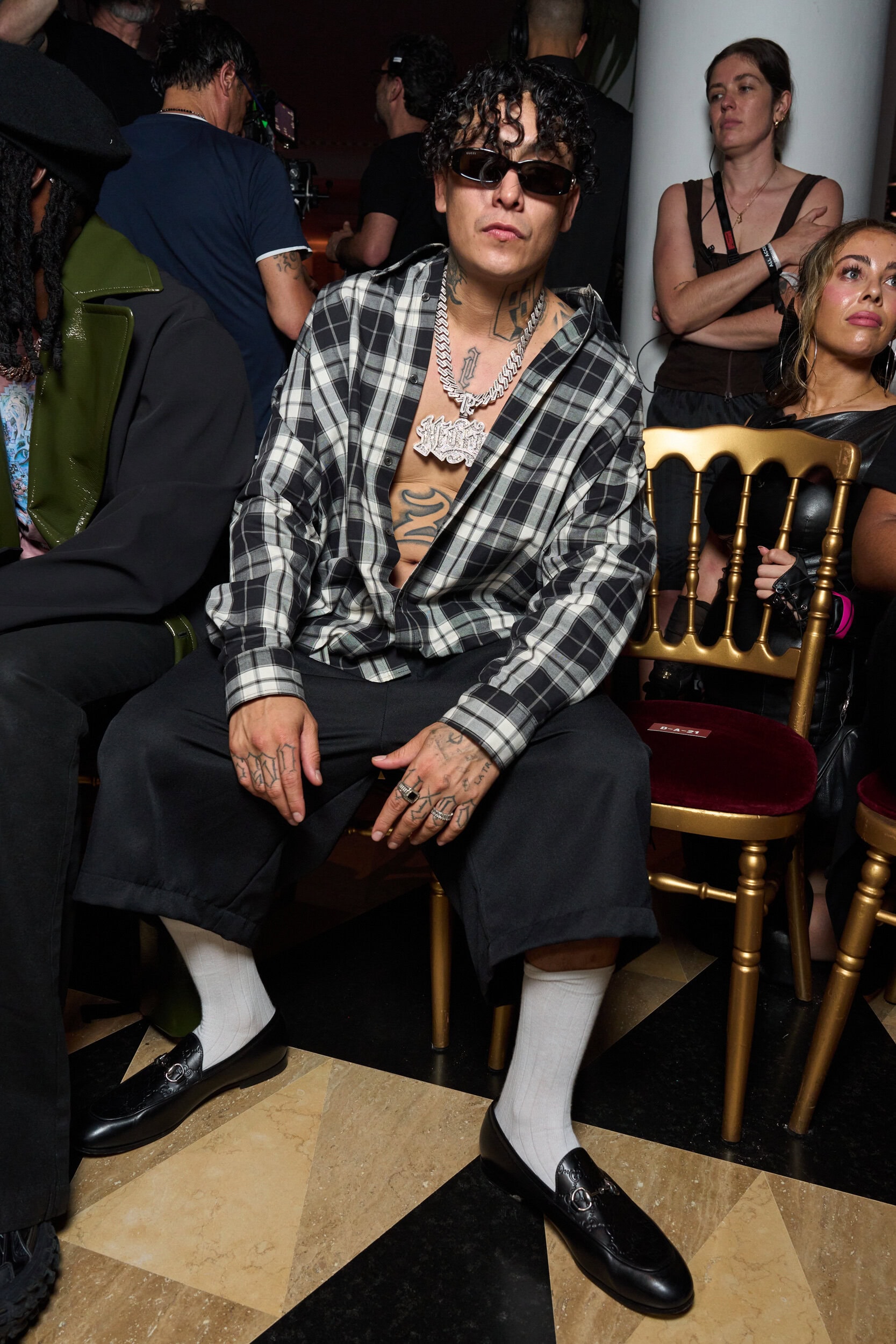 Willy Chavarria Spring 2026 Men's Fashion Show Front Row