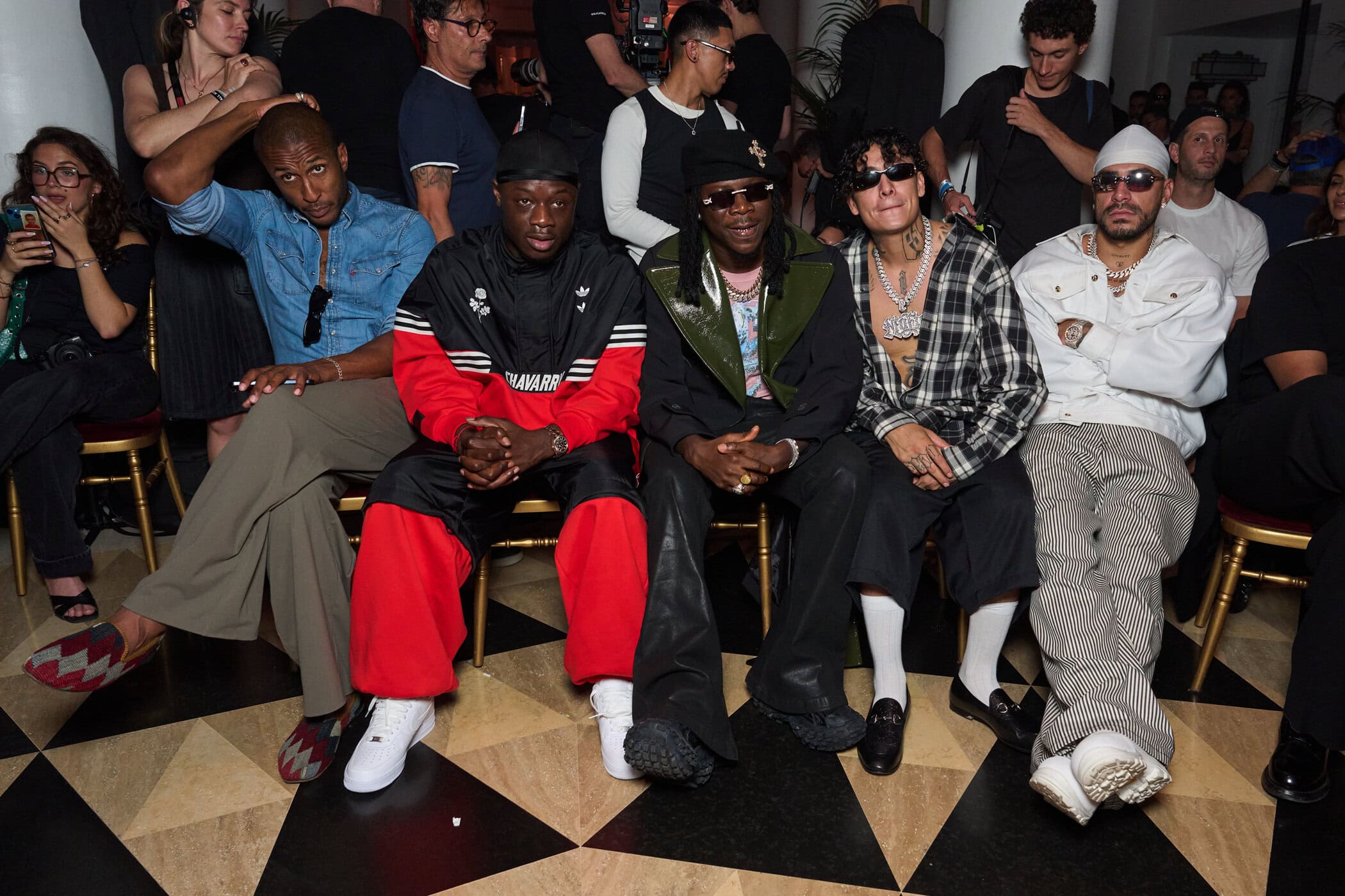 Willy Chavarria Spring 2026 Men's Fashion Show Front Row