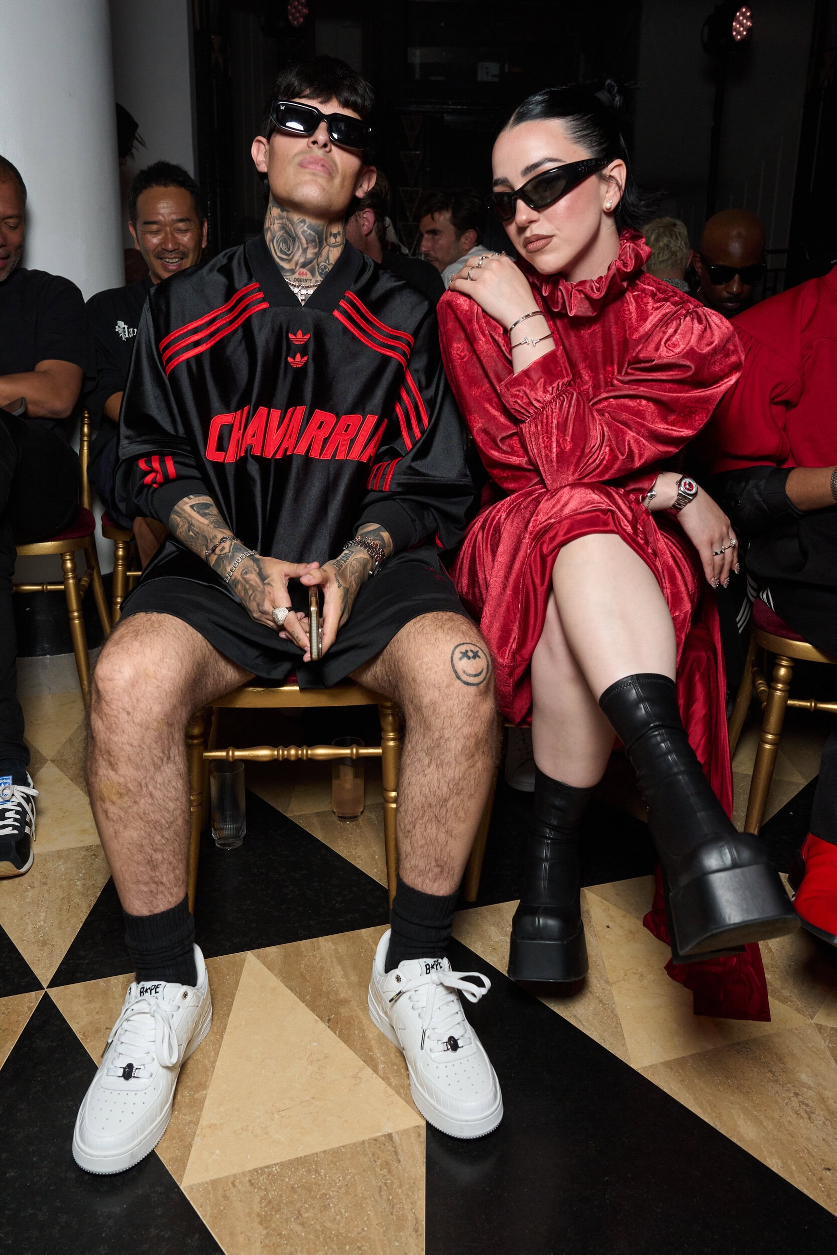 Willy Chavarria Spring 2026 Men's Fashion Show Front Row