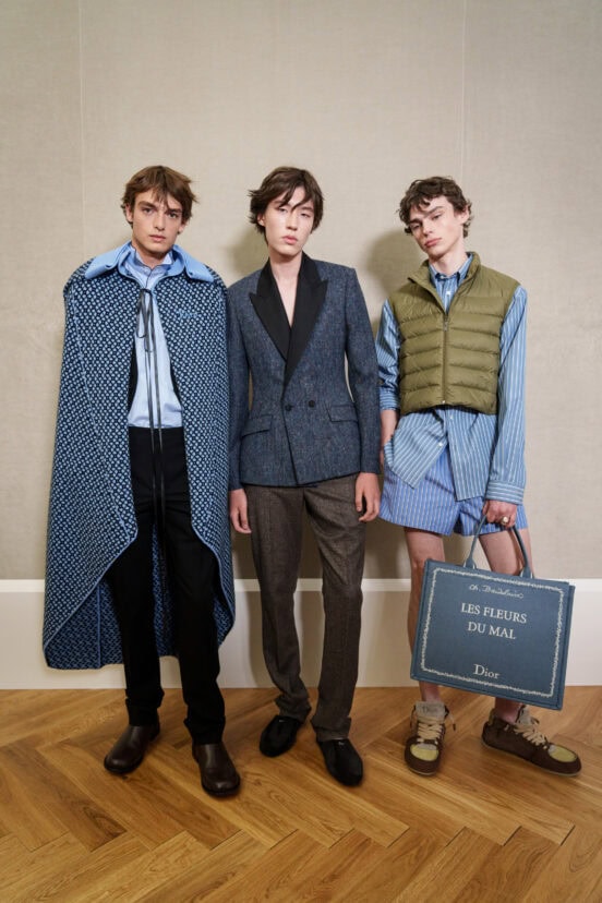 Dior Men Spring 2026 Men's Fashion Show Backstage