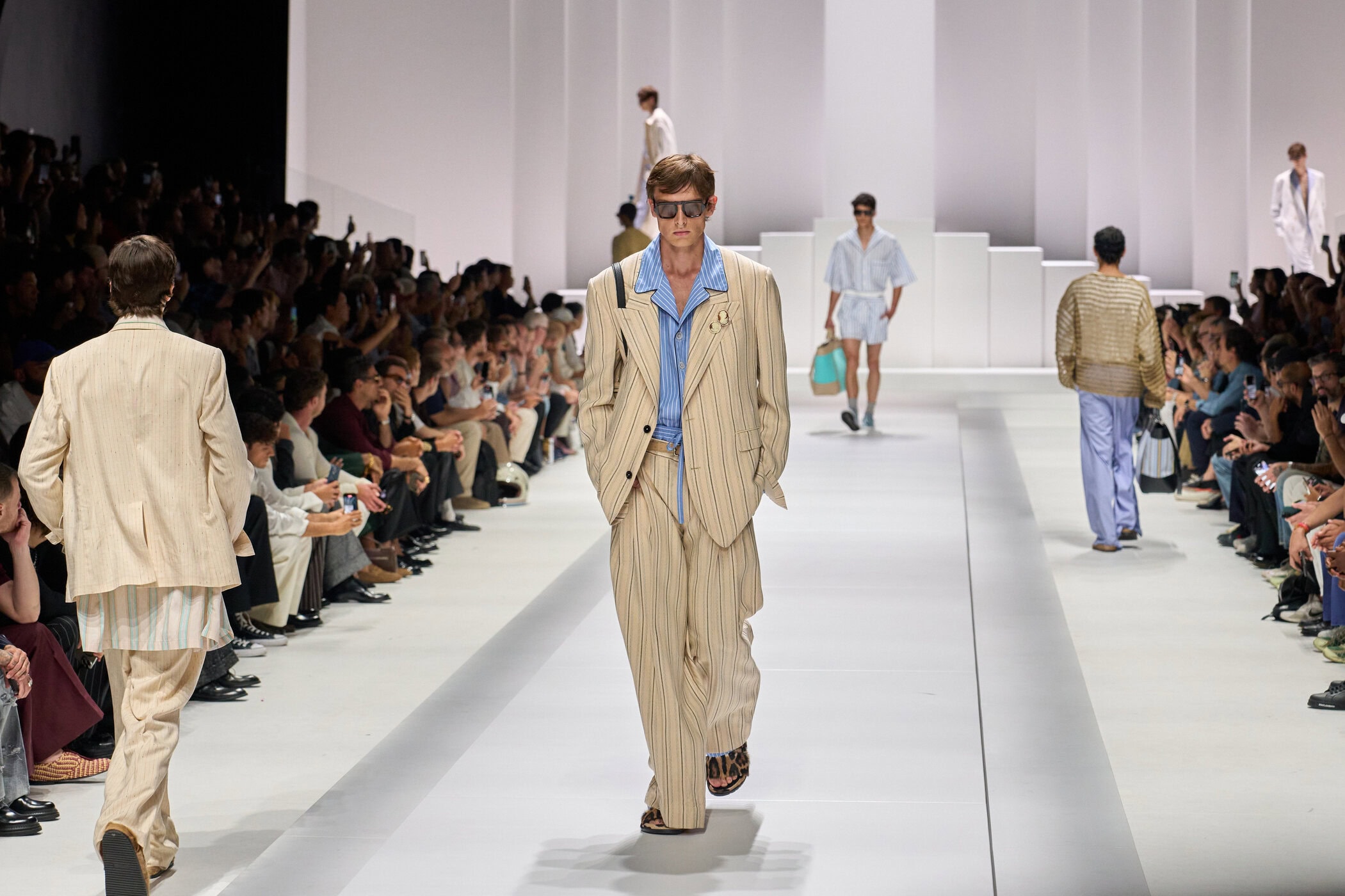 Dolce & Gabbana Spring 2026 Men's Fashion Show Atmosphere