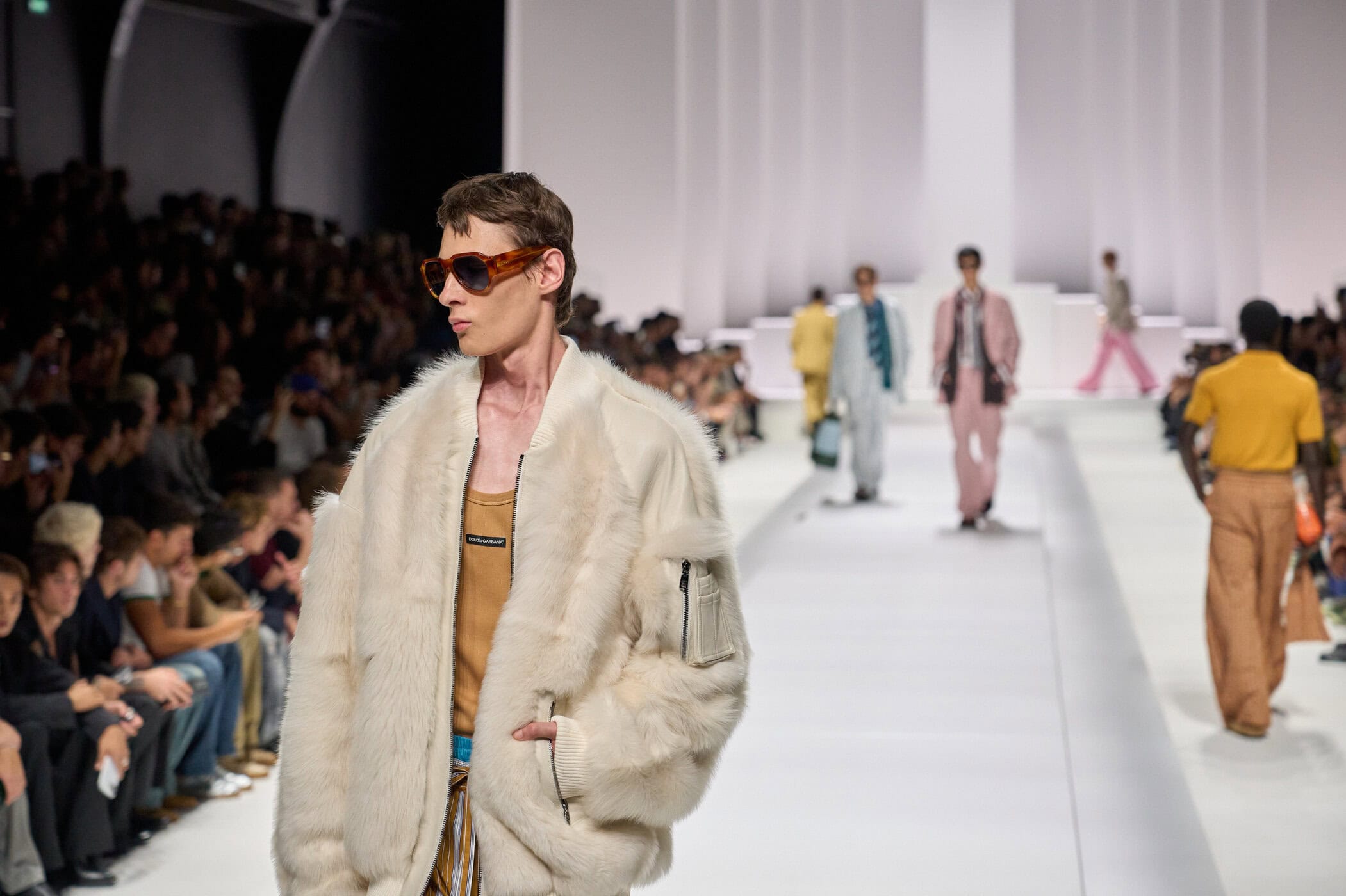 Dolce & Gabbana Spring 2026 Men's Fashion Show Atmosphere
