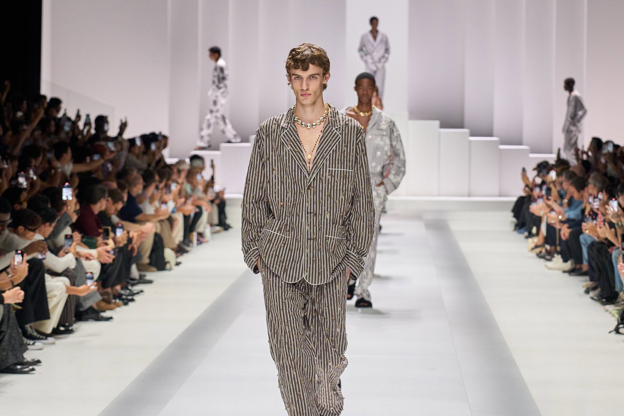 Dolce & Gabbana Spring 2026 Men's Fashion Show Atmosphere