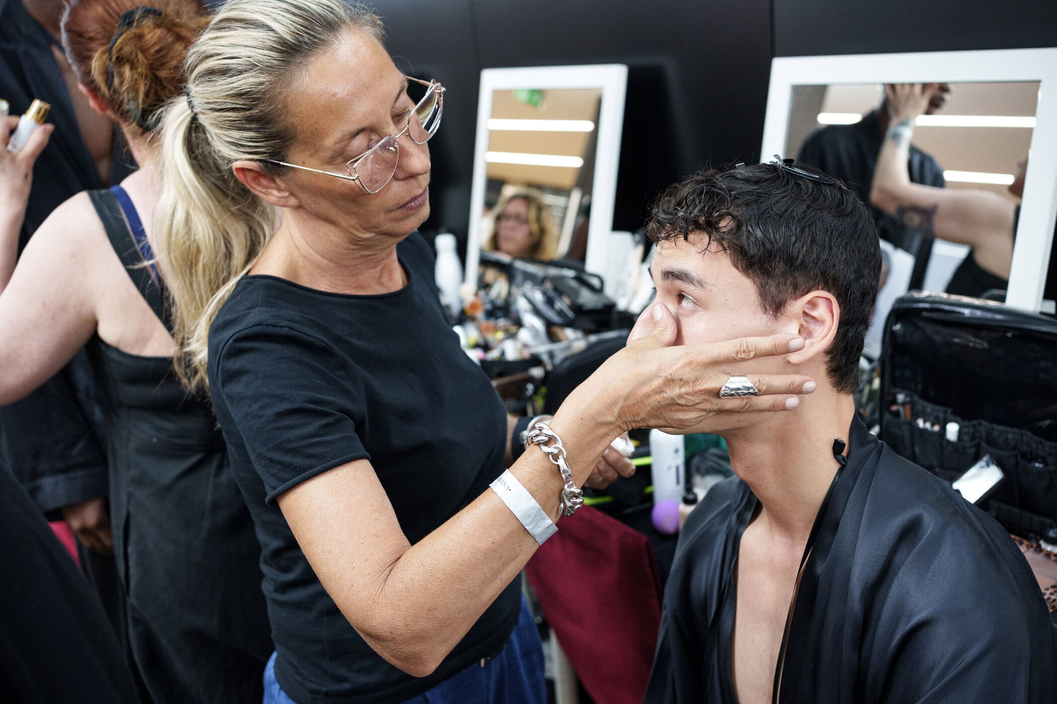Dolce & Gabbana Spring 2026 Men's Fashion Show Backstage