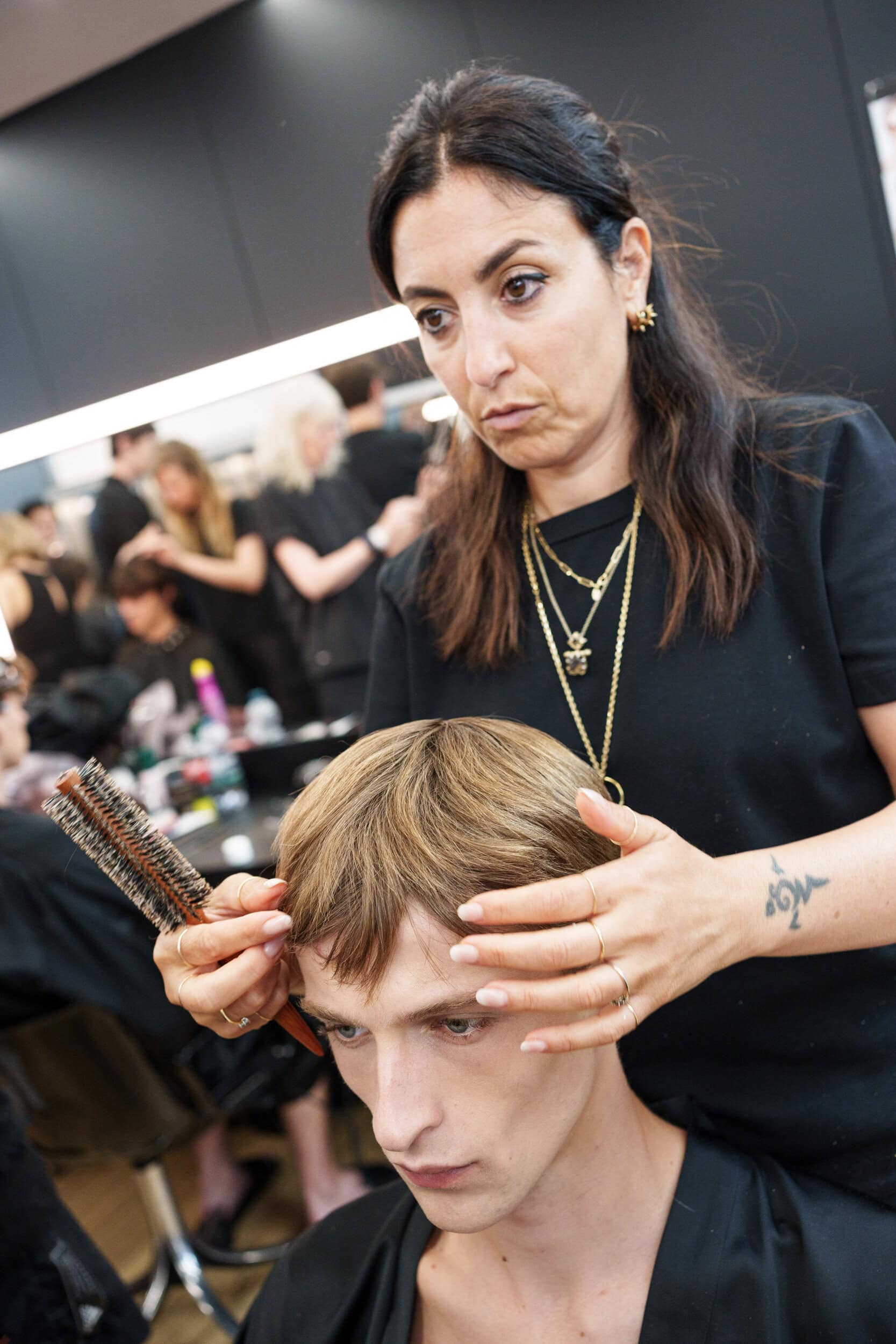 Dolce & Gabbana Spring 2026 Men's Fashion Show Backstage