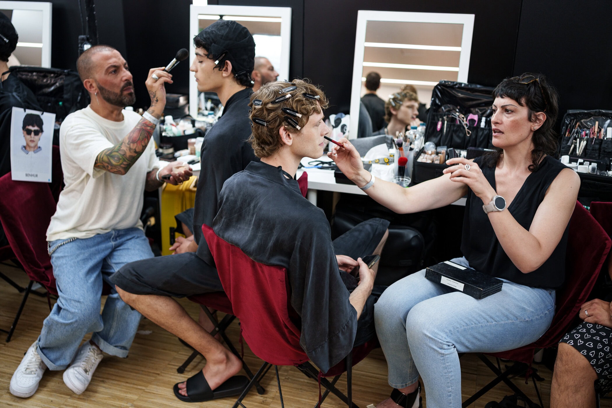 Dolce & Gabbana Spring 2026 Men's Fashion Show Backstage